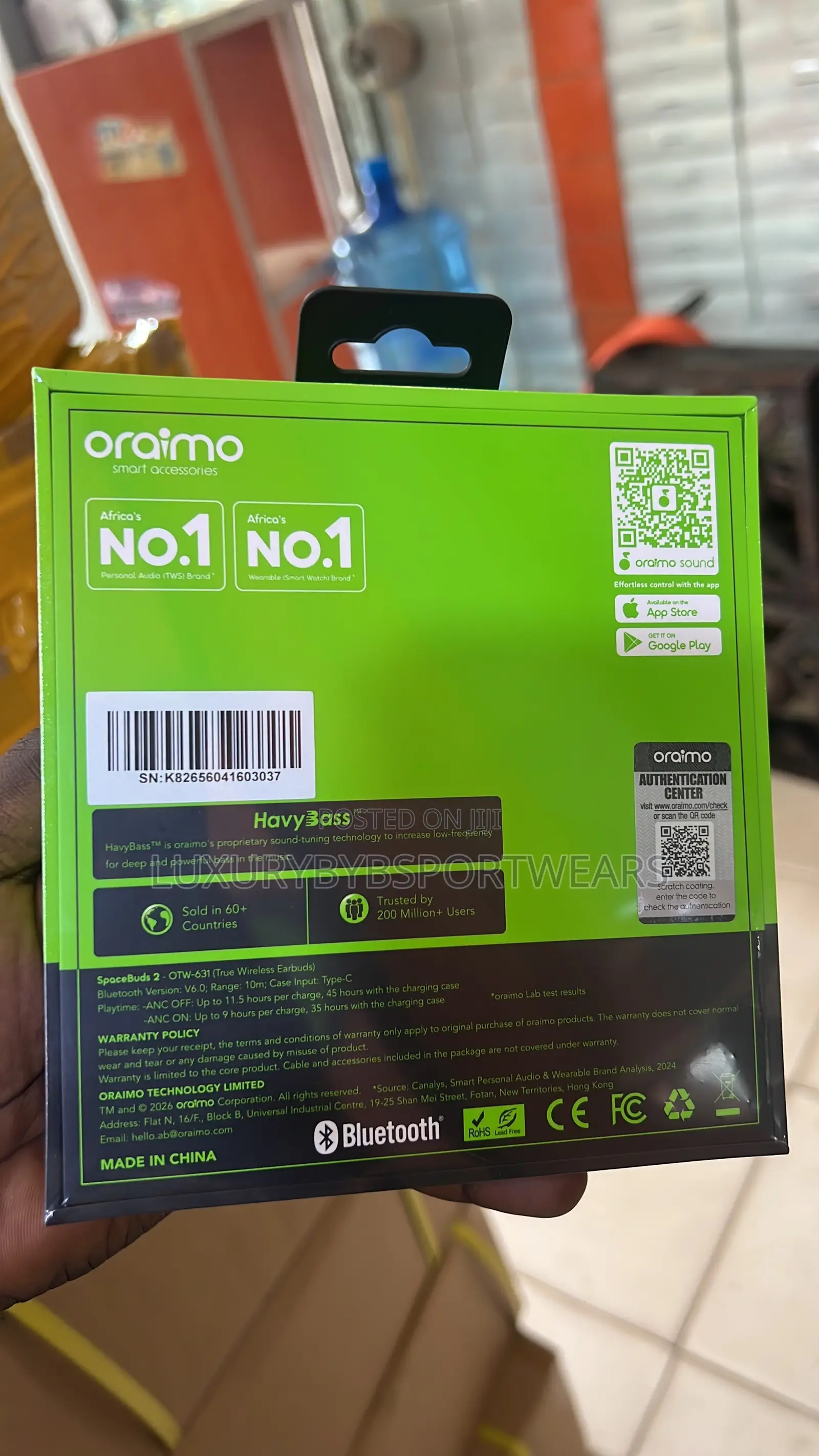 Oraimo OTW-631 SPACEBUDS 2 Earbud