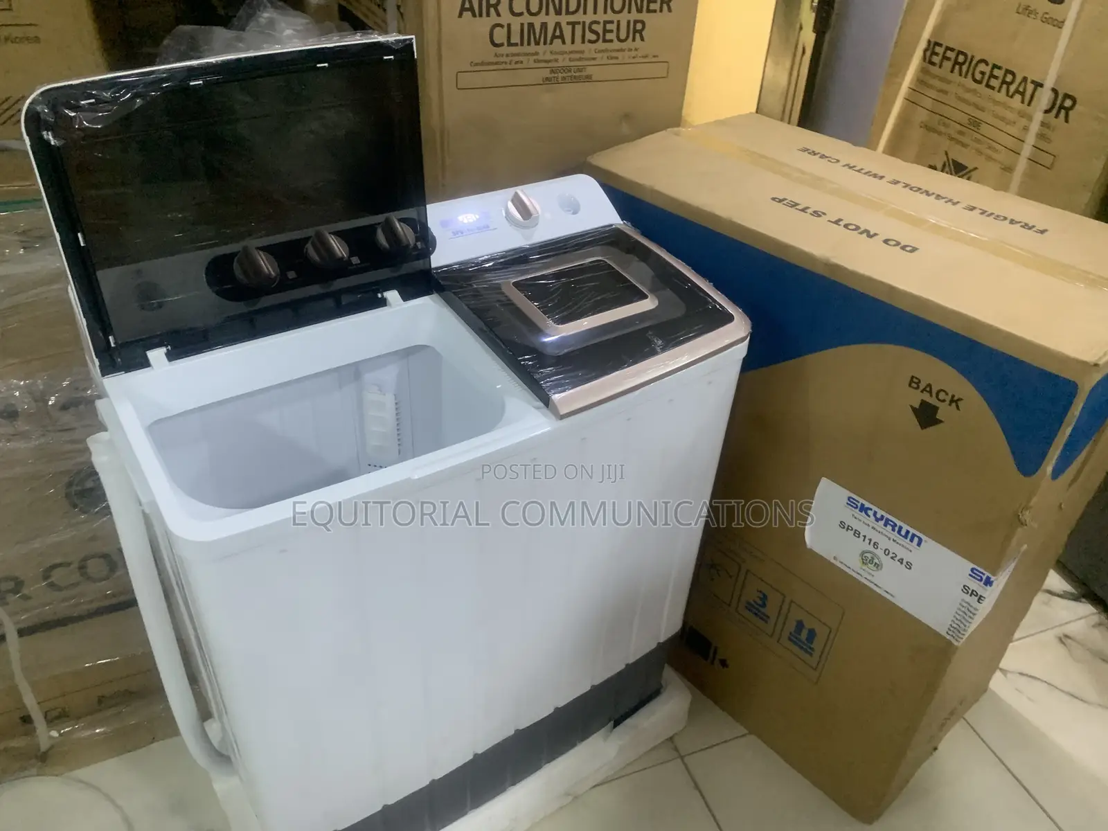 SKYRUN 11KG Twin Tub Washer With Spin Dry Function