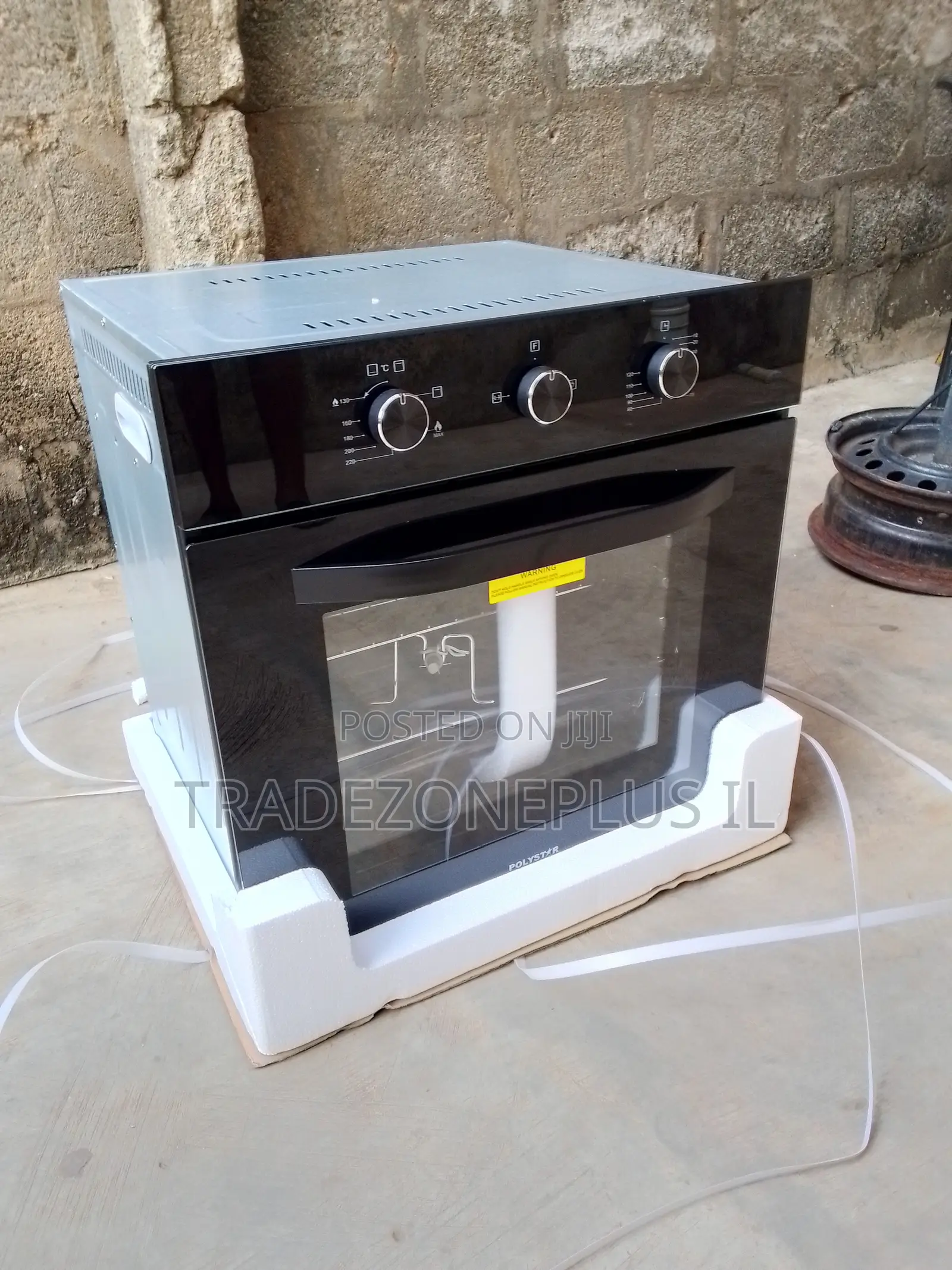 Polystar PV JYEG278BB Dual Fuel Built in Oven