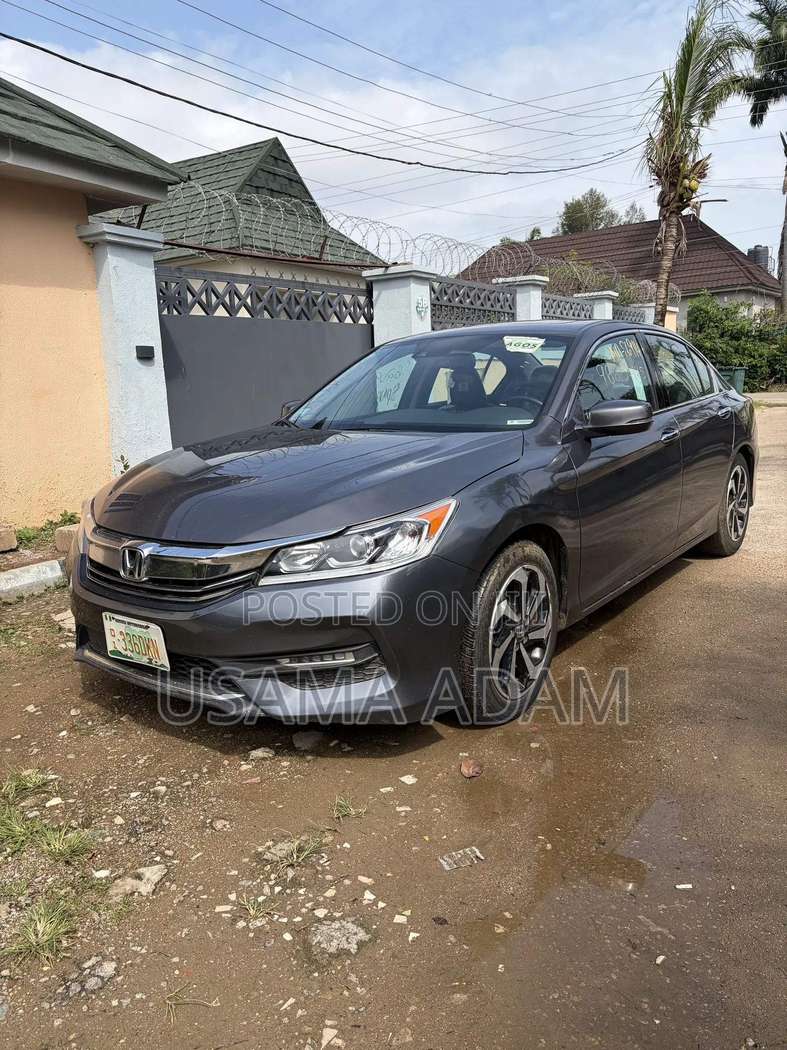 Honda Accord EX-L V6 4dr Sedan FWD (3.5L 6cyl 6A) 2017 Silver
