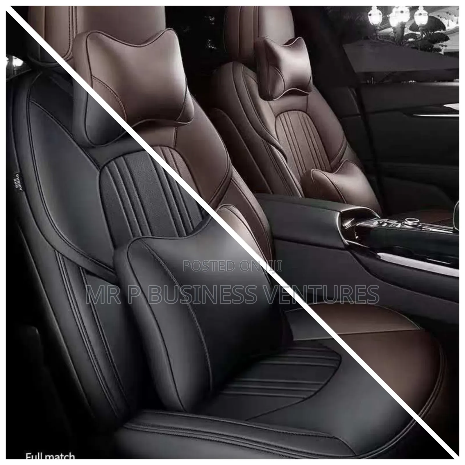 Luxury High-Grade Leather Seat Cover