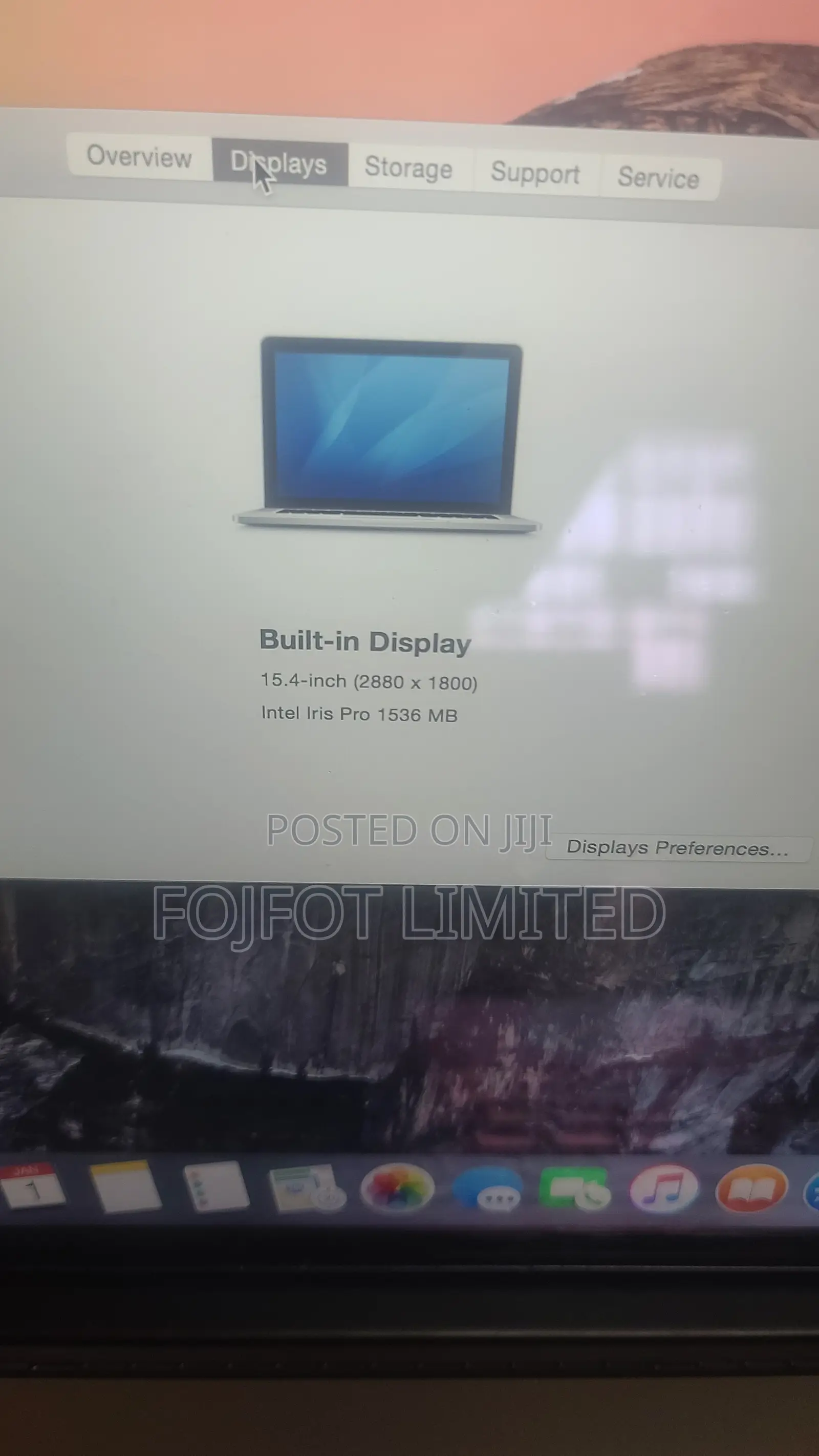 Laptop Apple MacBook Pro 2013 16GB Intel Core i7 SSD 256GB
