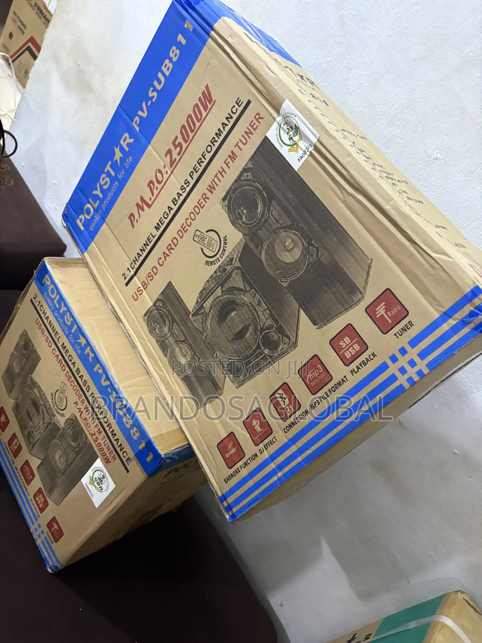 Polystar PV-SUB811 Karaoke Sound System