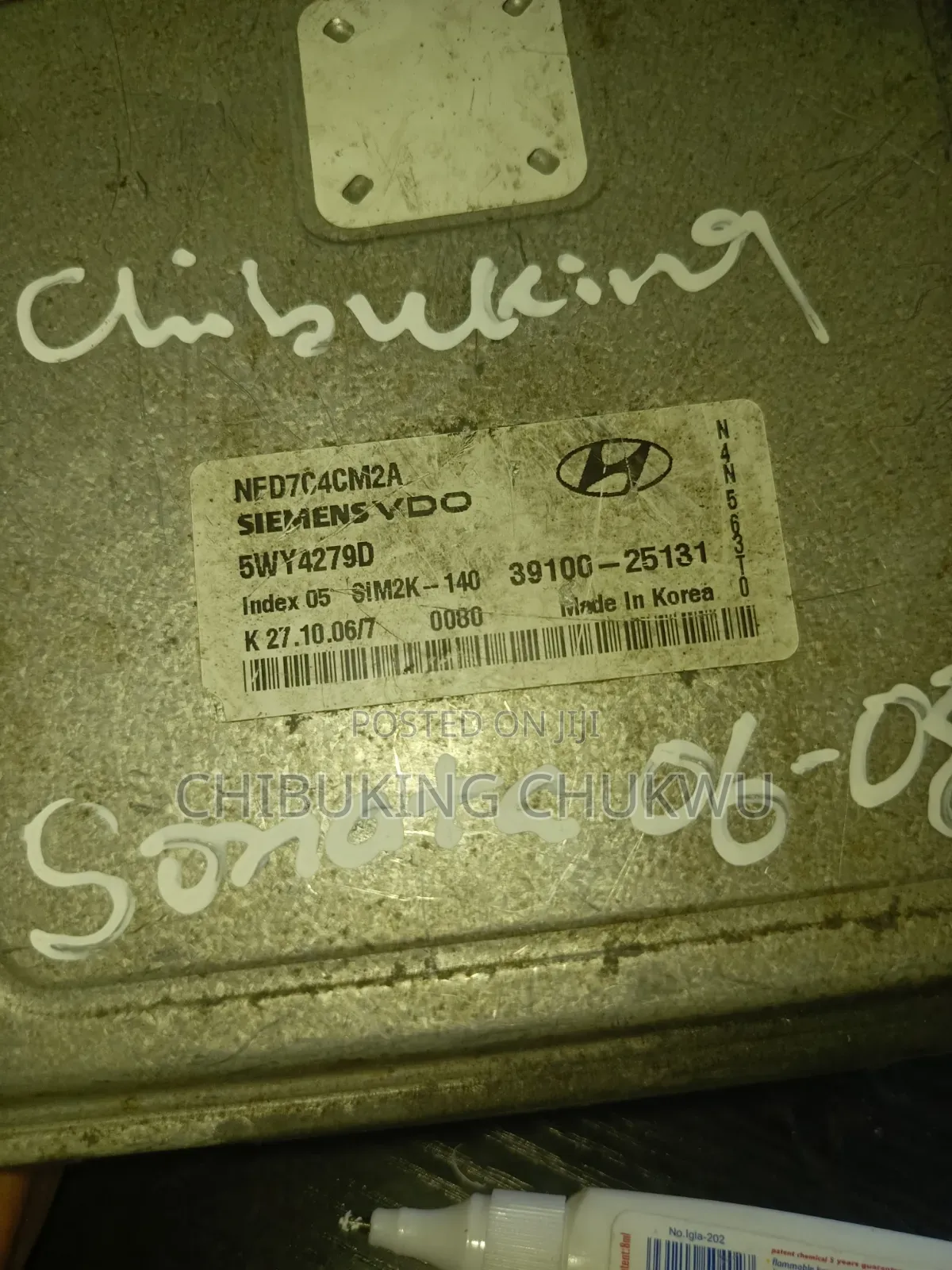 Hyundai Sonata 06-08 ECU (Engine Control Unit) Brainbox.