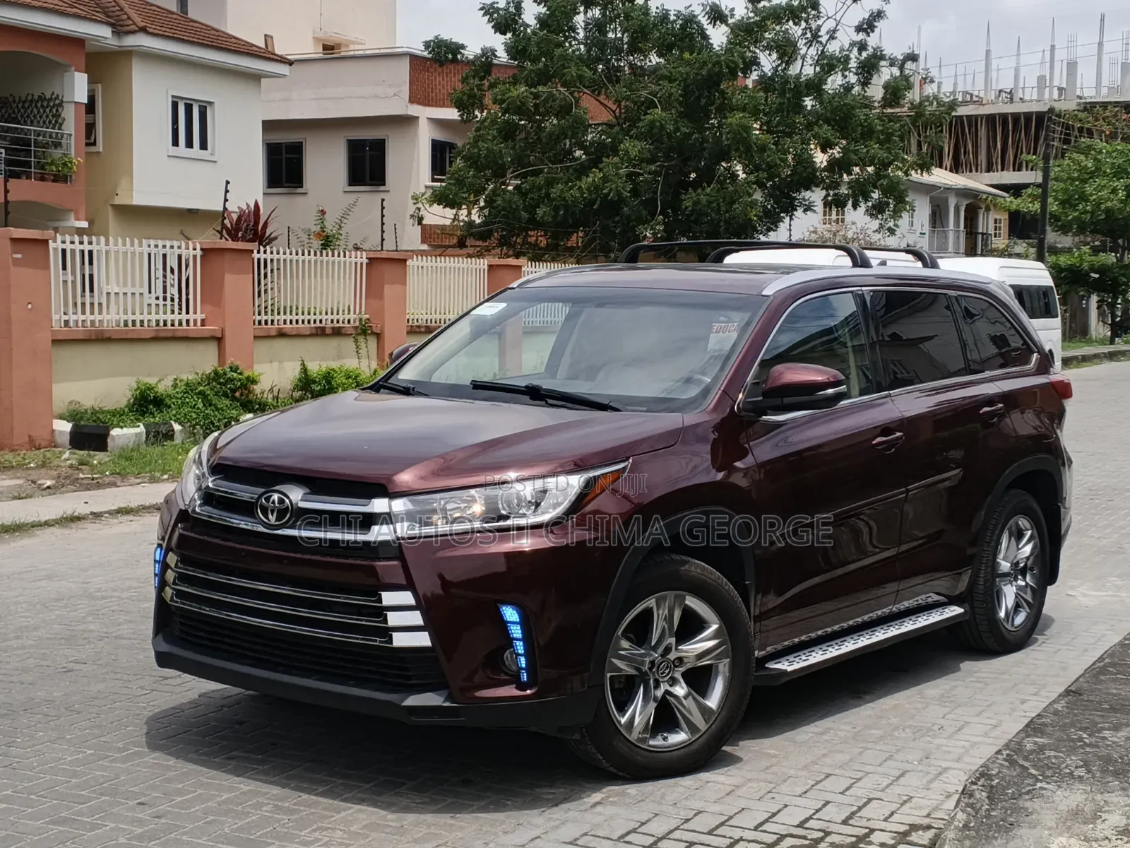 Toyota Highlander Limited 4x4 V6 (3.5L 6cyl 8A) 2017 Red