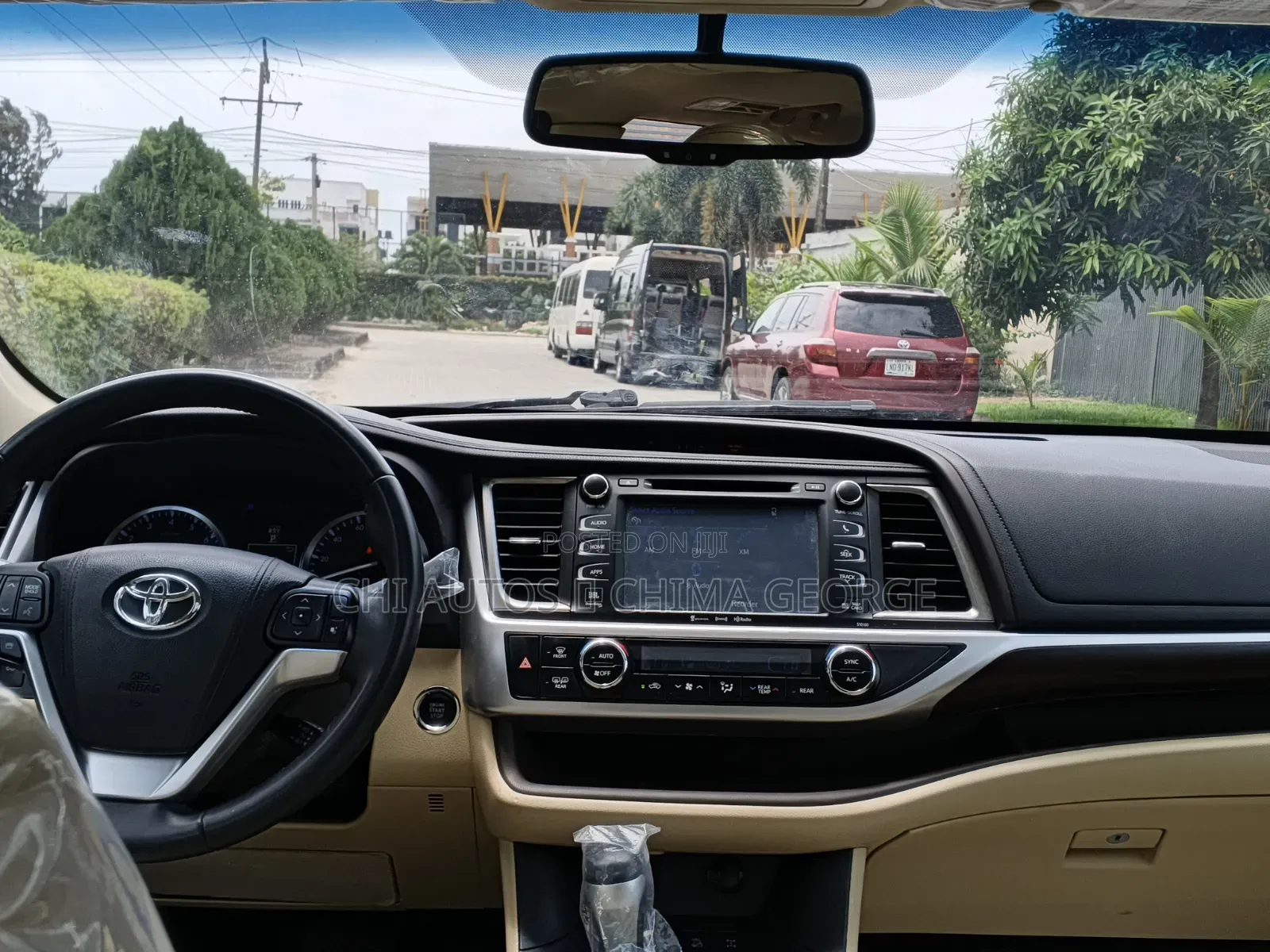 Toyota Highlander Limited 4x4 V6 (3.5L 6cyl 8A) 2017 Red