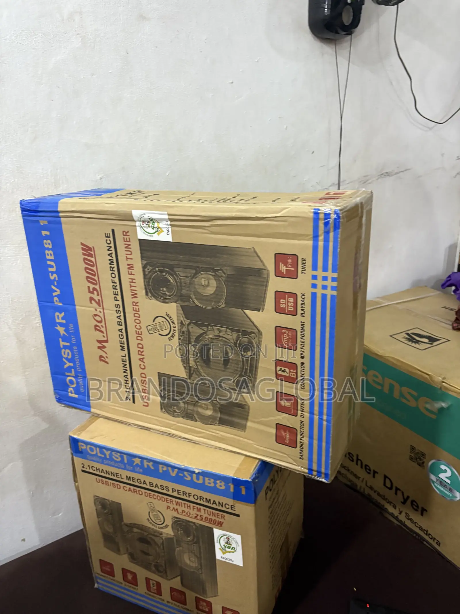 Polystar PV-SUB811 Premium Bluetooth Sound System
