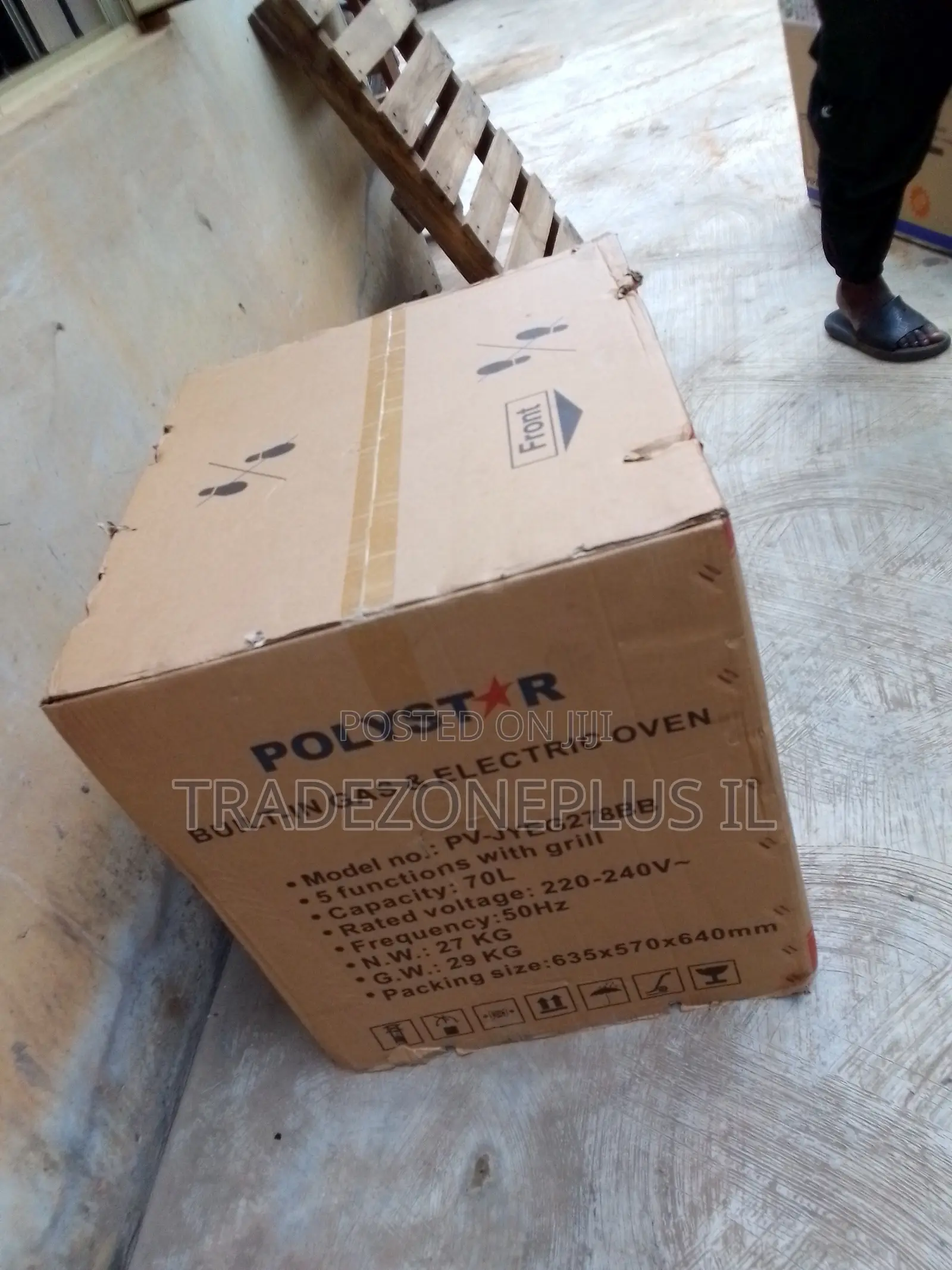 New Polystar Gas Electric Built in Kitchen Oven