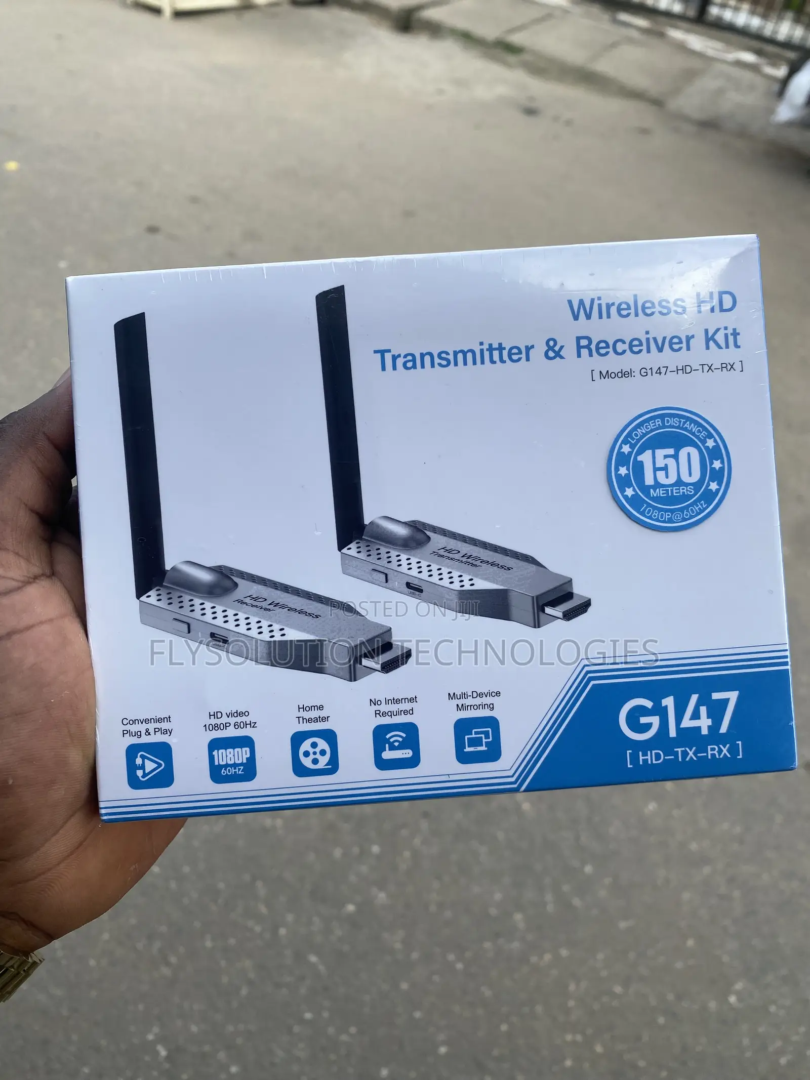 150M G147 Wireless HD Transmitter Receiver Kit 150 Meters