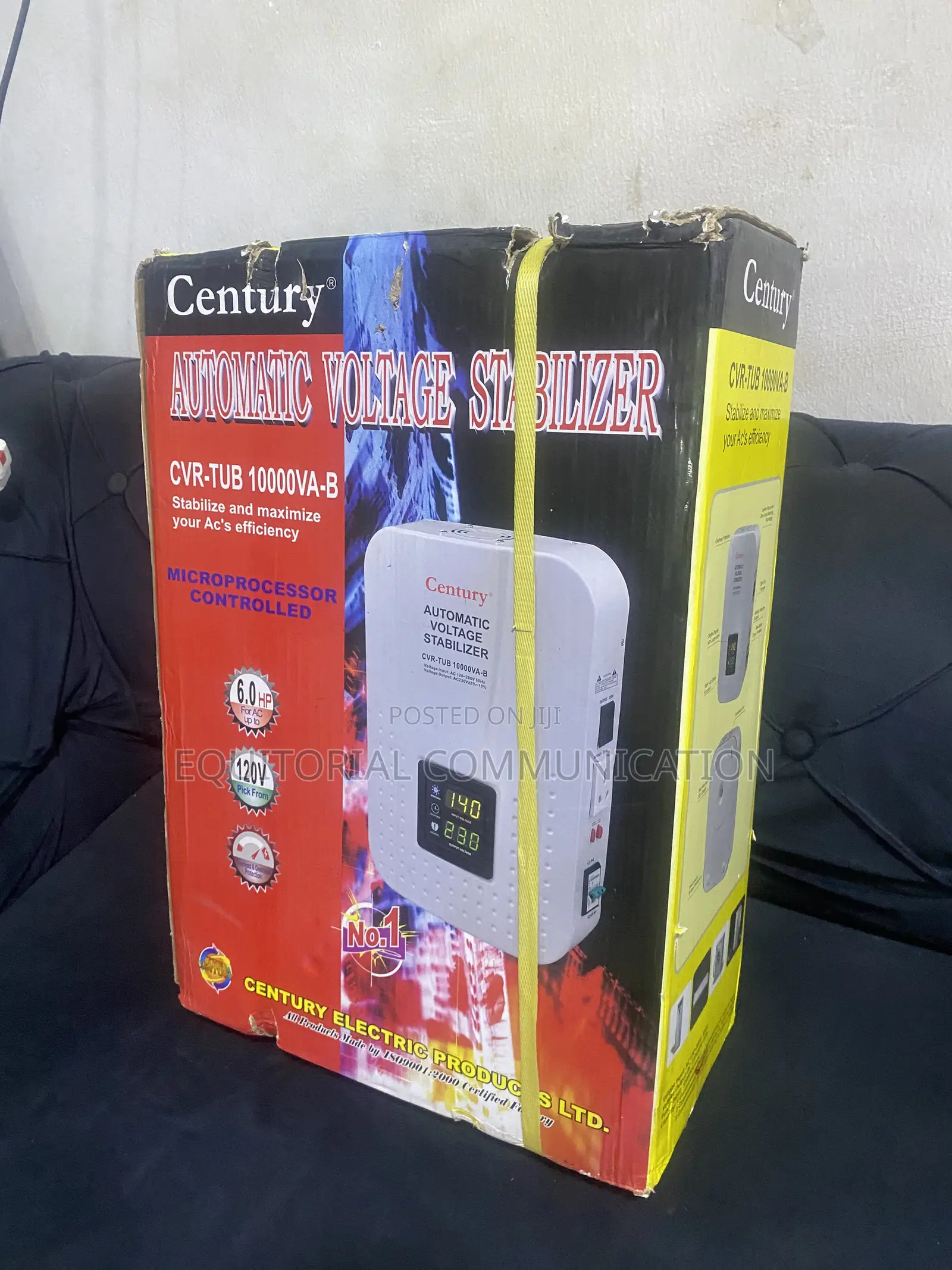 Century 10KVA Automatic Voltage Regulator CVR-TUB 10000va-B
