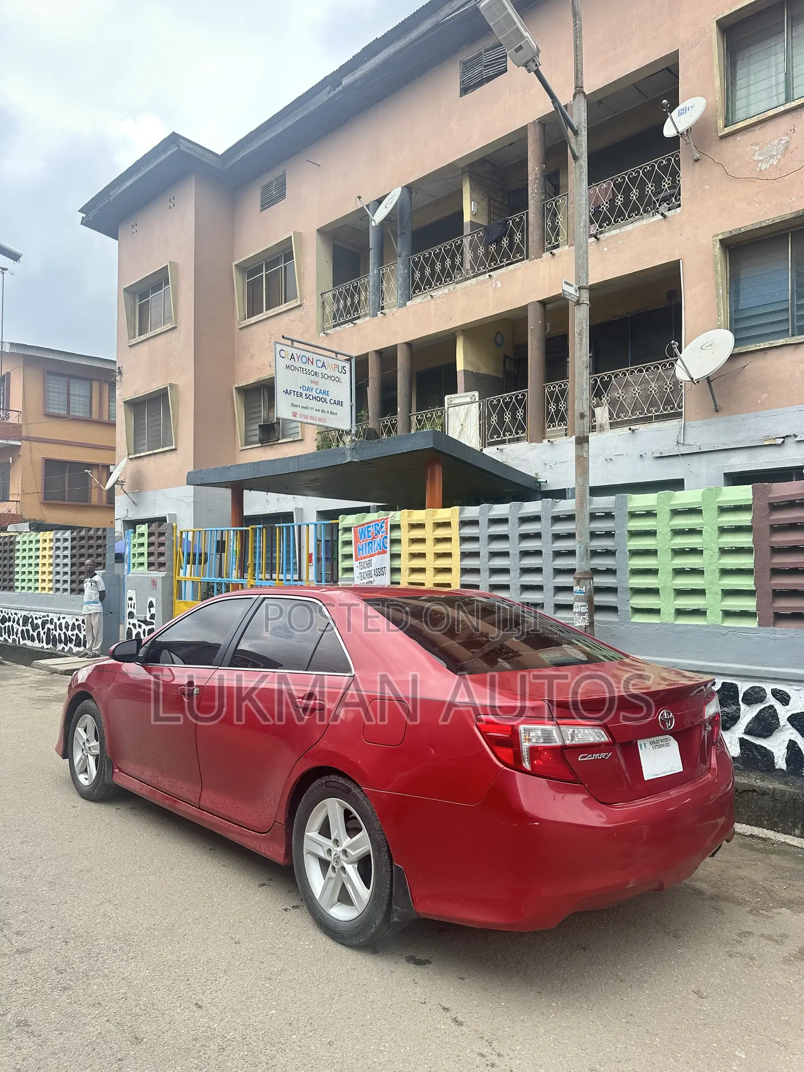 Toyota Camry SE 4dr Sedan (2.5L 4cyl 6A) 2014 Red