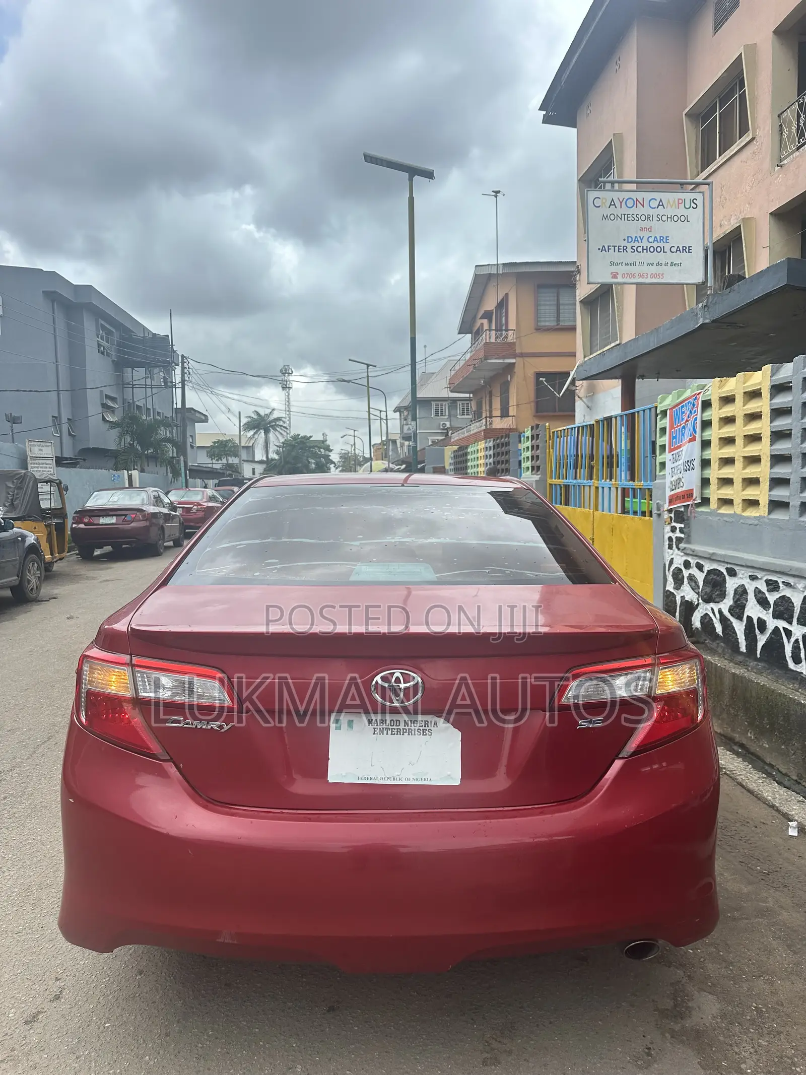 Toyota Camry SE 4dr Sedan (2.5L 4cyl 6A) 2014 Red