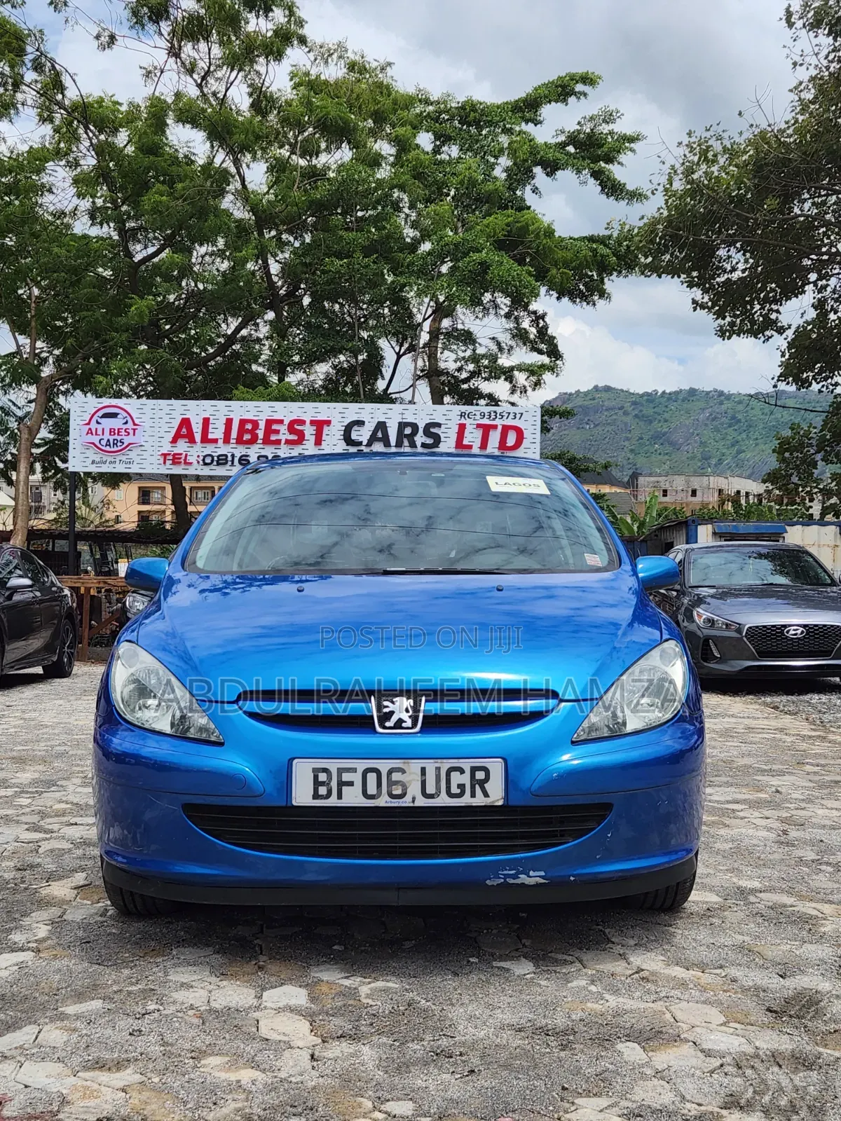 Peugeot 307 2009 Blue