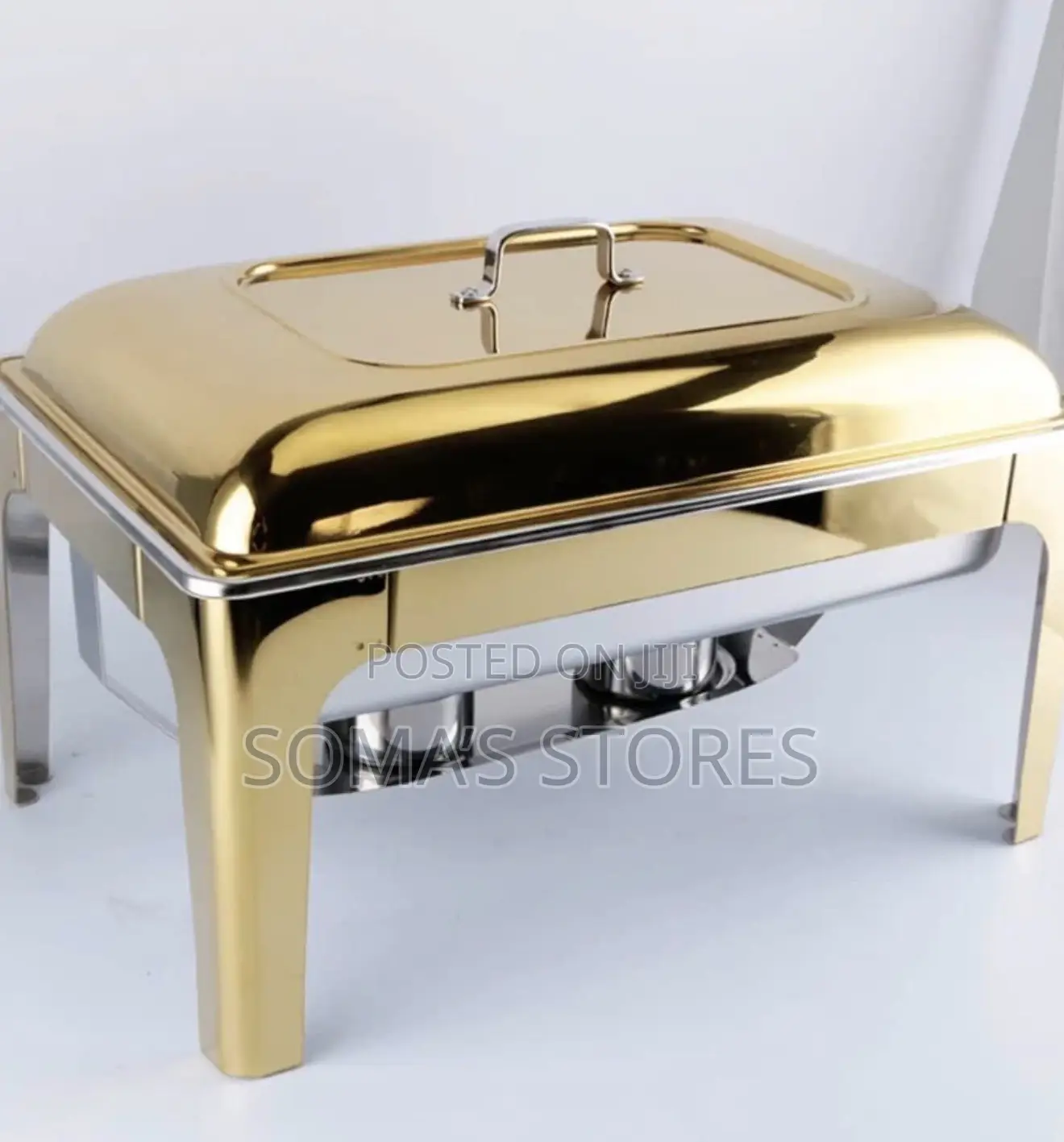Gold Luxury Quality Gold Chaffing Dish Round