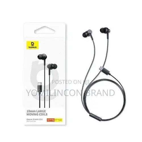 Baseus Bowie Cz11 Type C True Wireless Earphones-Black.
