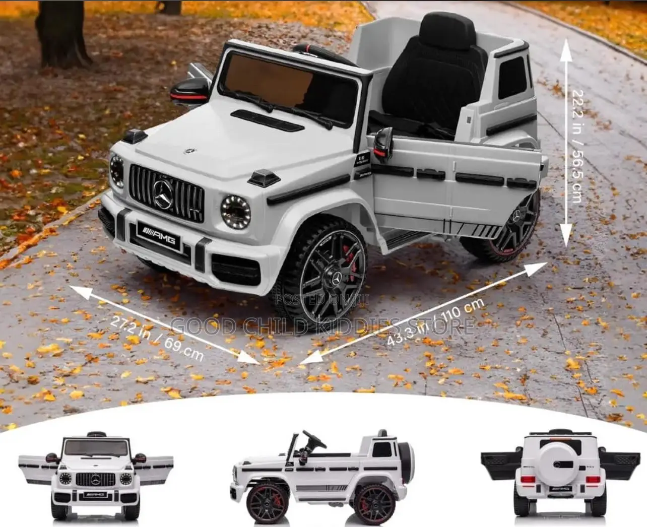 Mercedes G Wagon Automatic Kids Jeep 1-4 Years