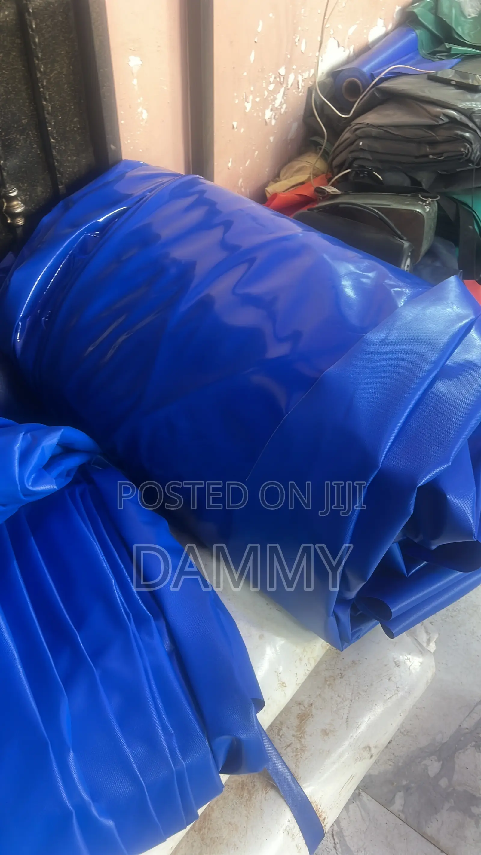 Heavy-Duty Waterproof PVC Tarpaulin