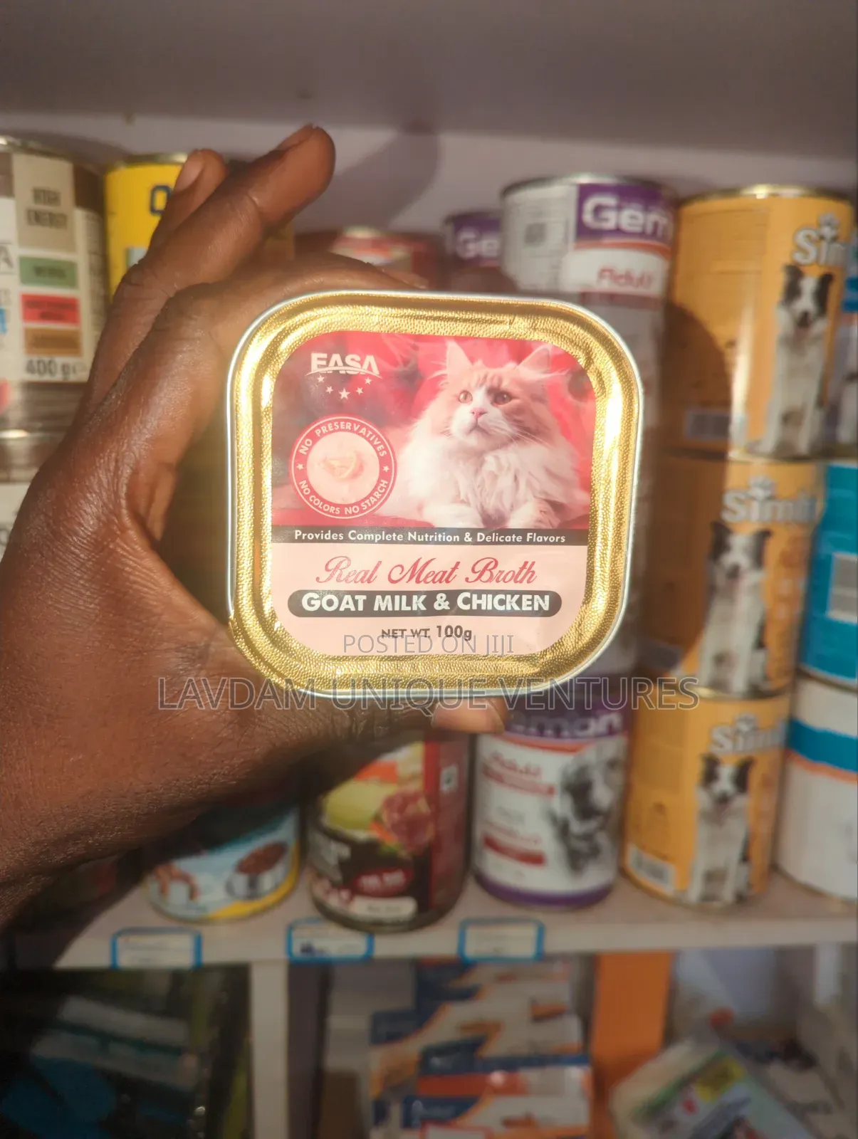 Easa Real Meat Broth (Goat Milk Chicken)