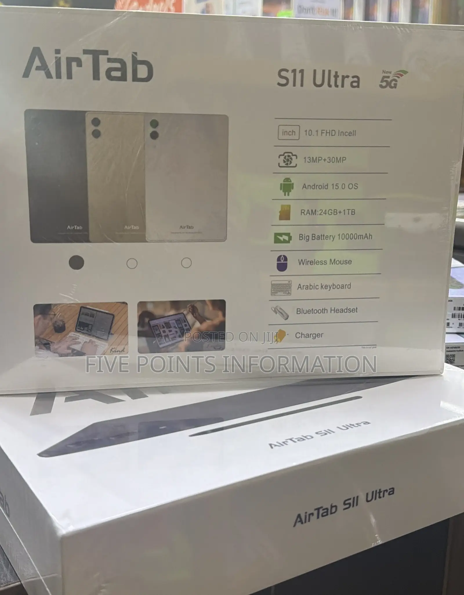 New AirTab S11 Uttra 1 TB Black