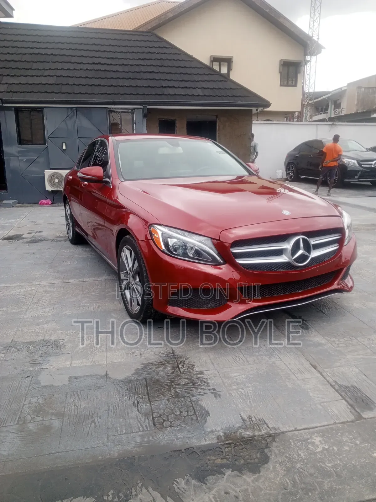 Mercedes-Benz C300 Base 4Matic Coupe AWD (2.0L 4cyl 7A) 2017 Red