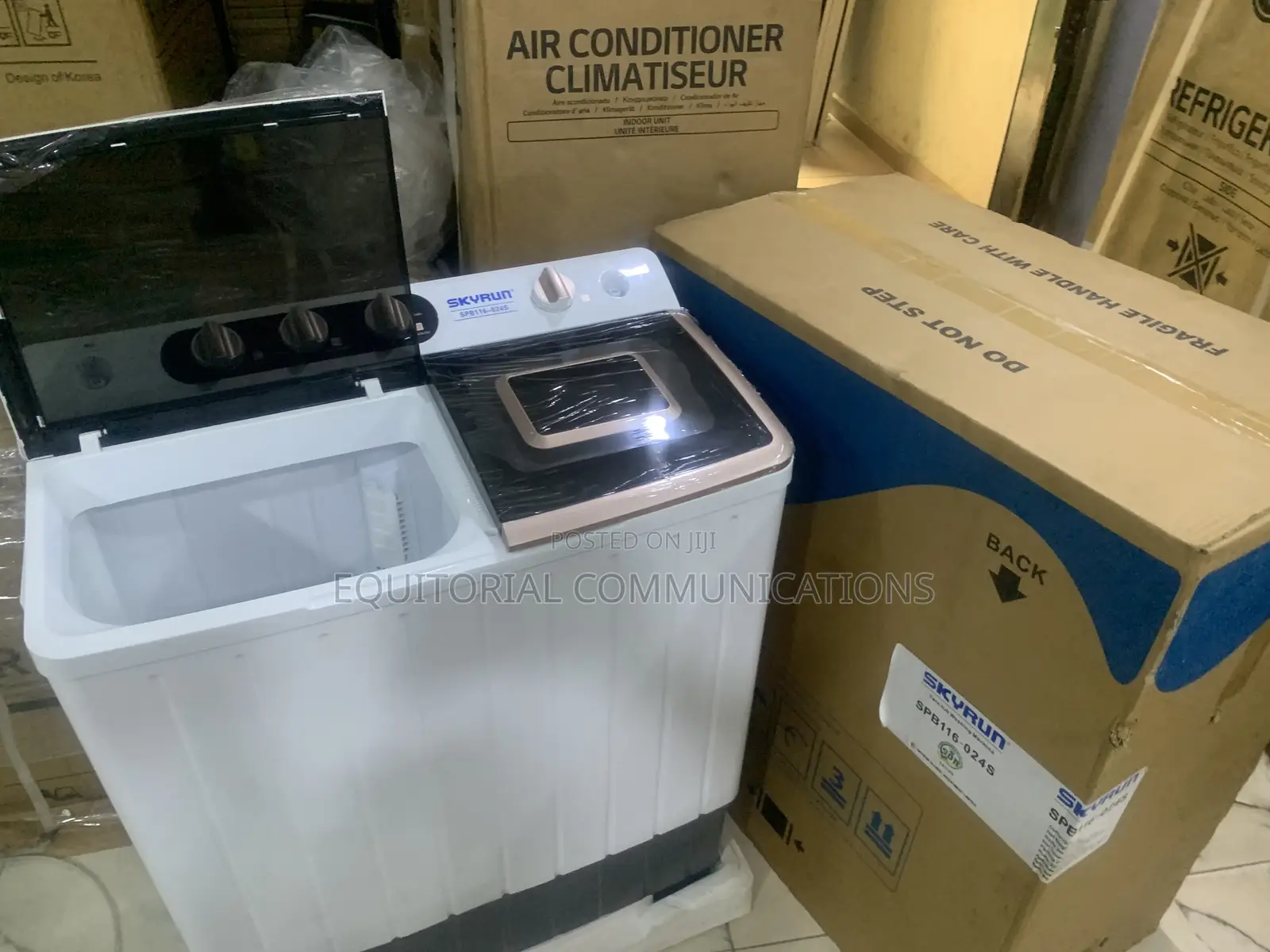 SKYRUN 11KG Manual Twin Tub Washer for Large Loads