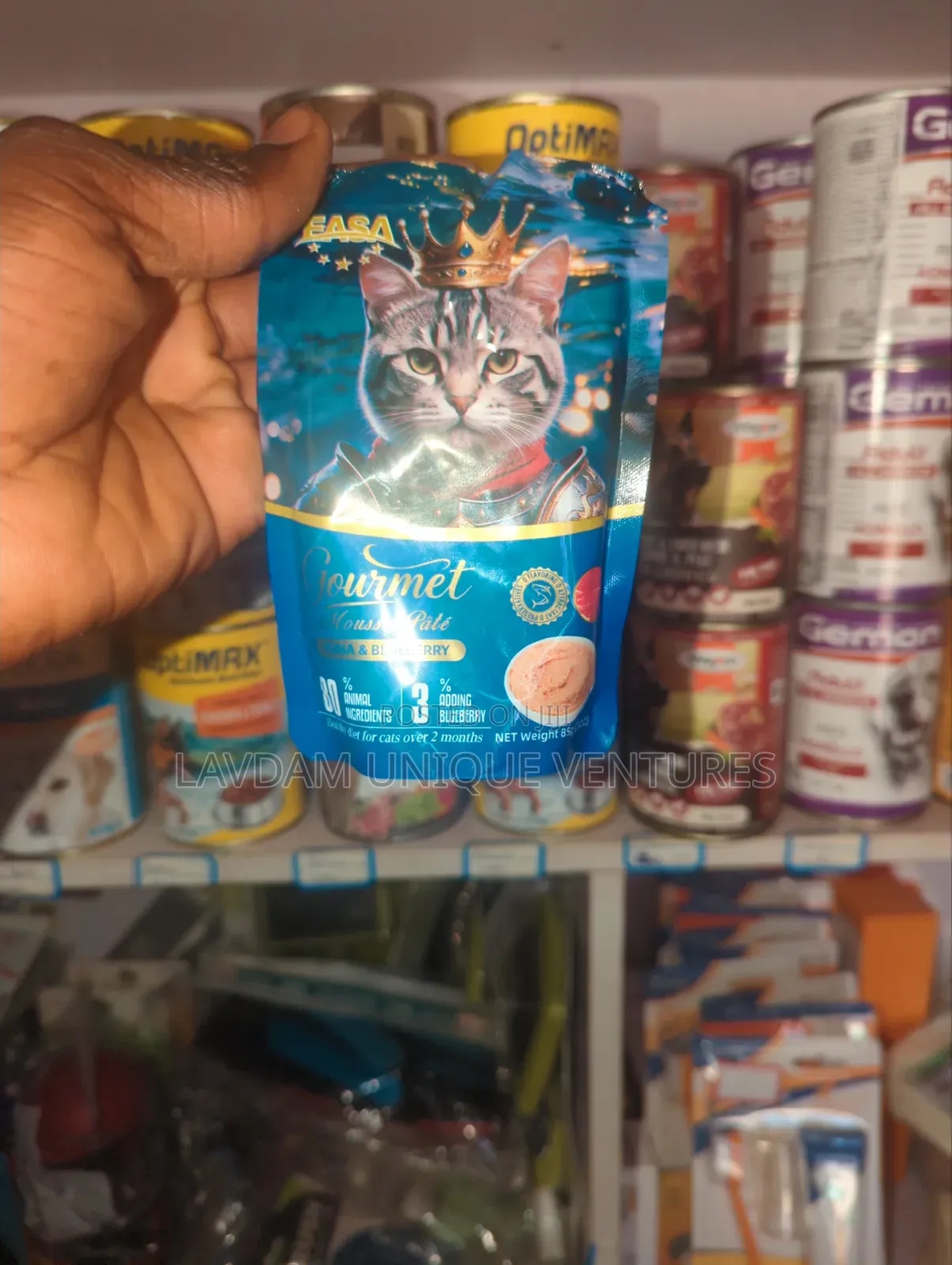 Easa Gourmet Mouse Pate (Tuna Blueberry