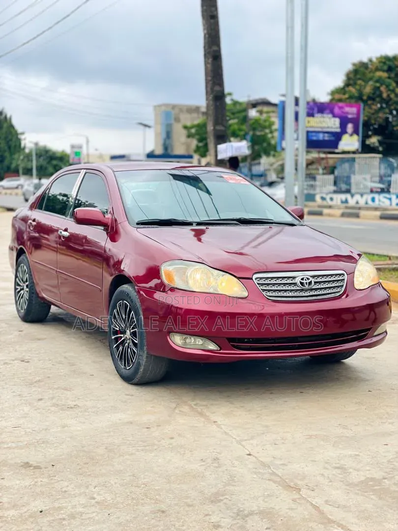 Toyota Corolla 2005 Burgundy
