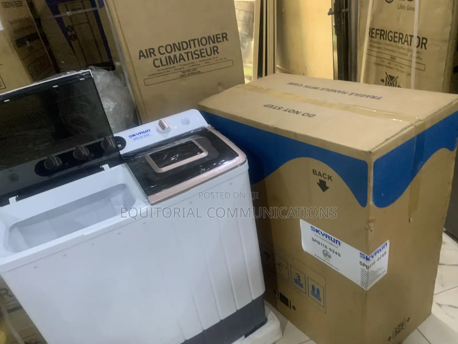 SKYRUN SPB116-024S 11KG Twin Tub Home Washing Machine