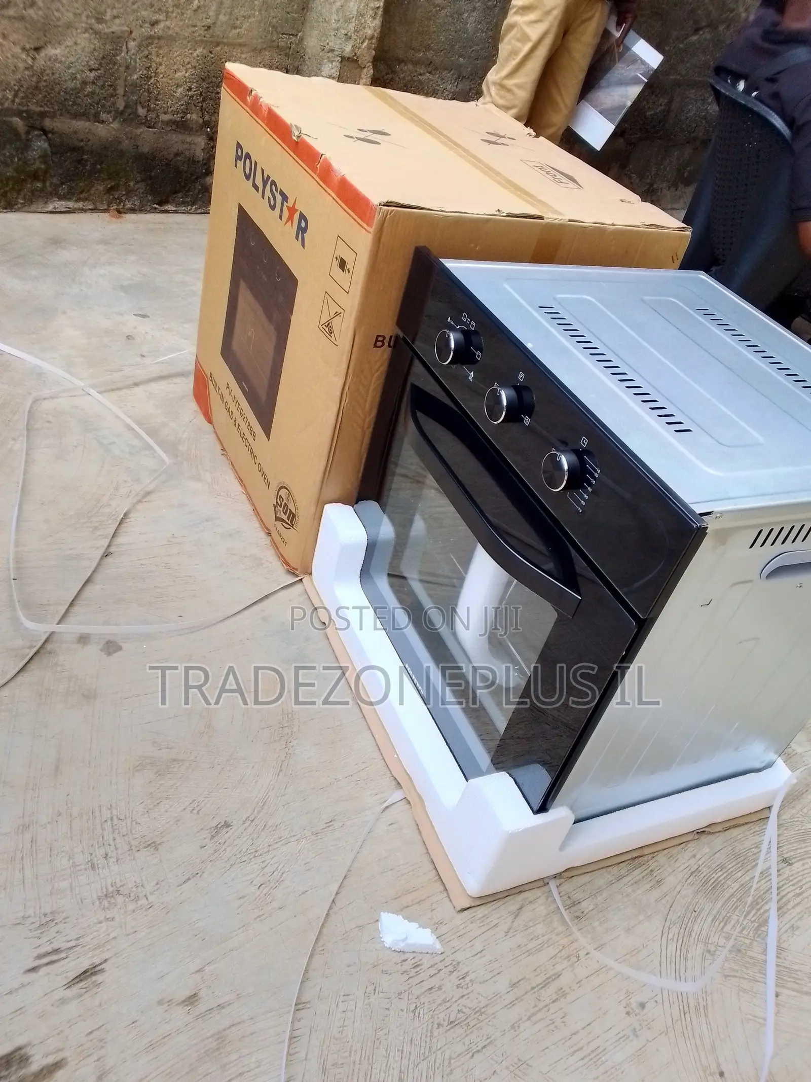 Polystar PV JYEG278BB Gas Electric Home Oven