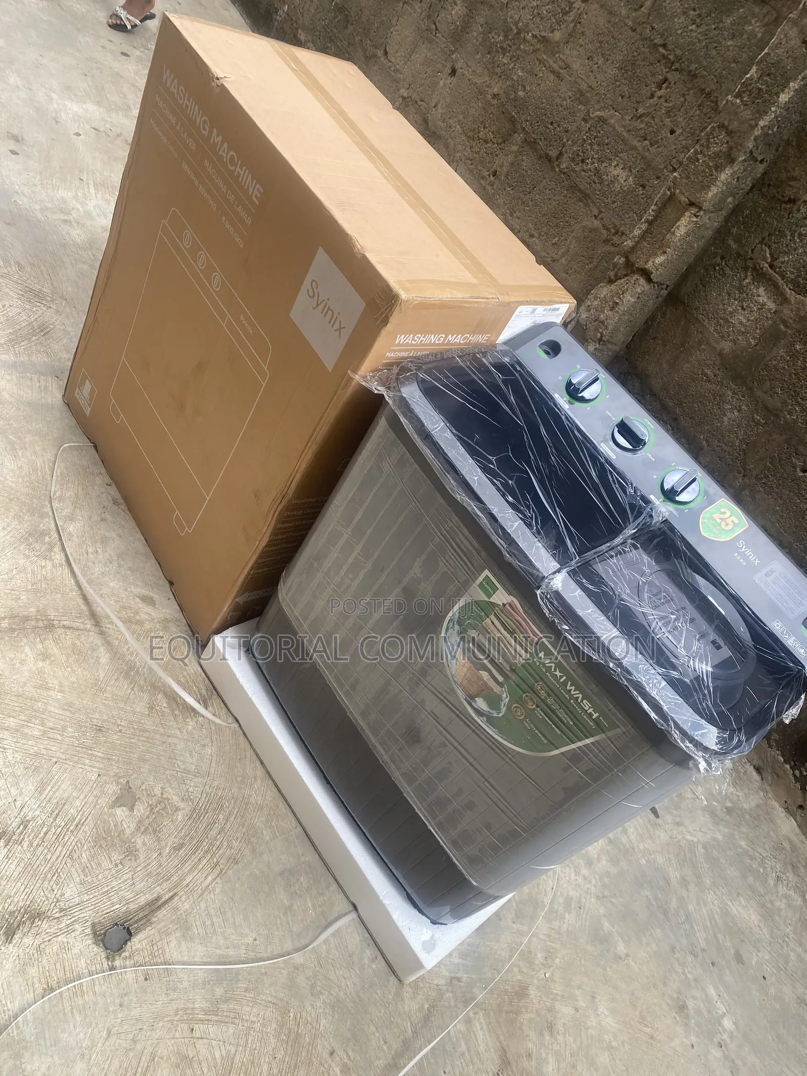 SYINIX Maxiwash 8.5KG Automatic Washer Dryer