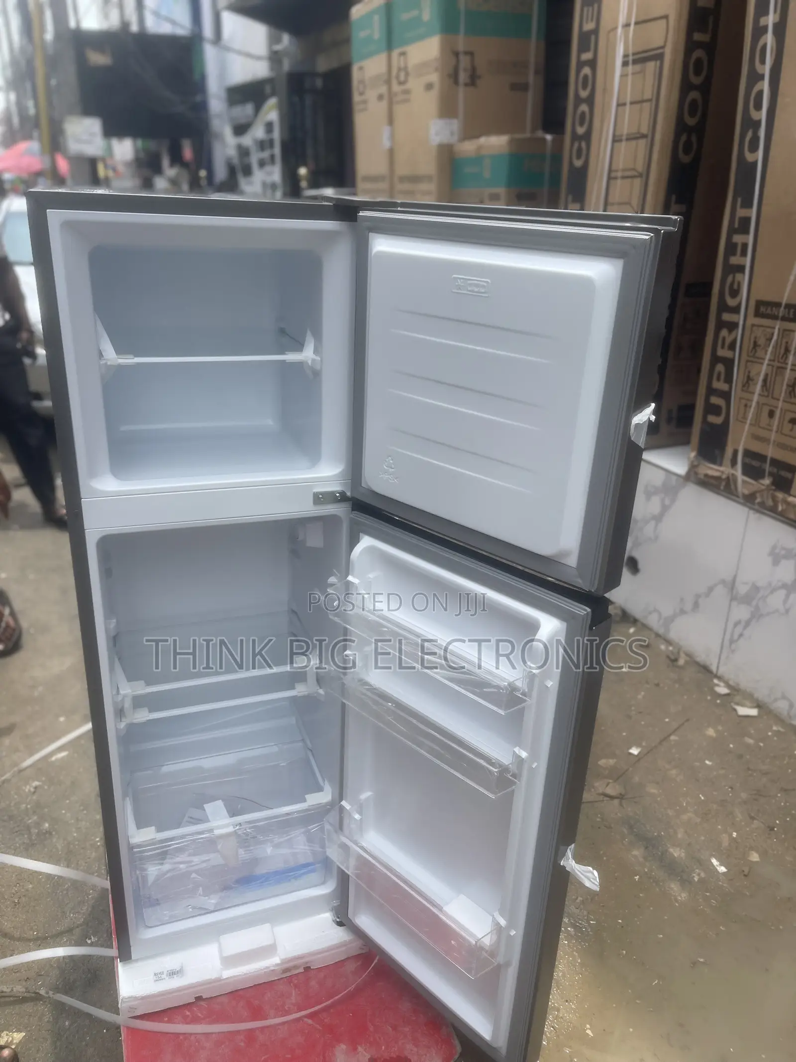 Brand New Hisense 154 Litres Double Door Refrigerator (REF 200DR
