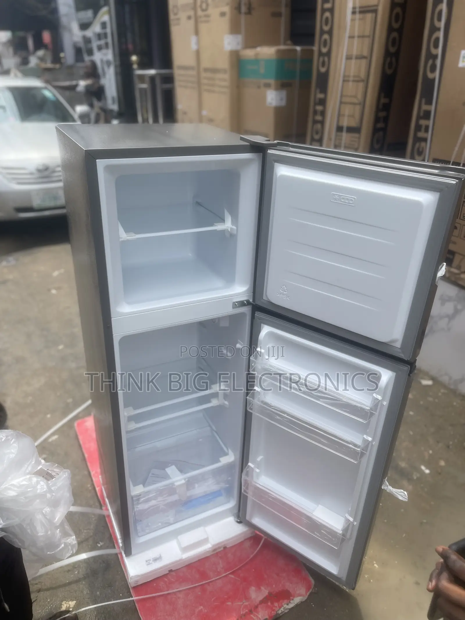Brand New Hisense 154 Litres Double Door Refrigerator (REF 200DR
