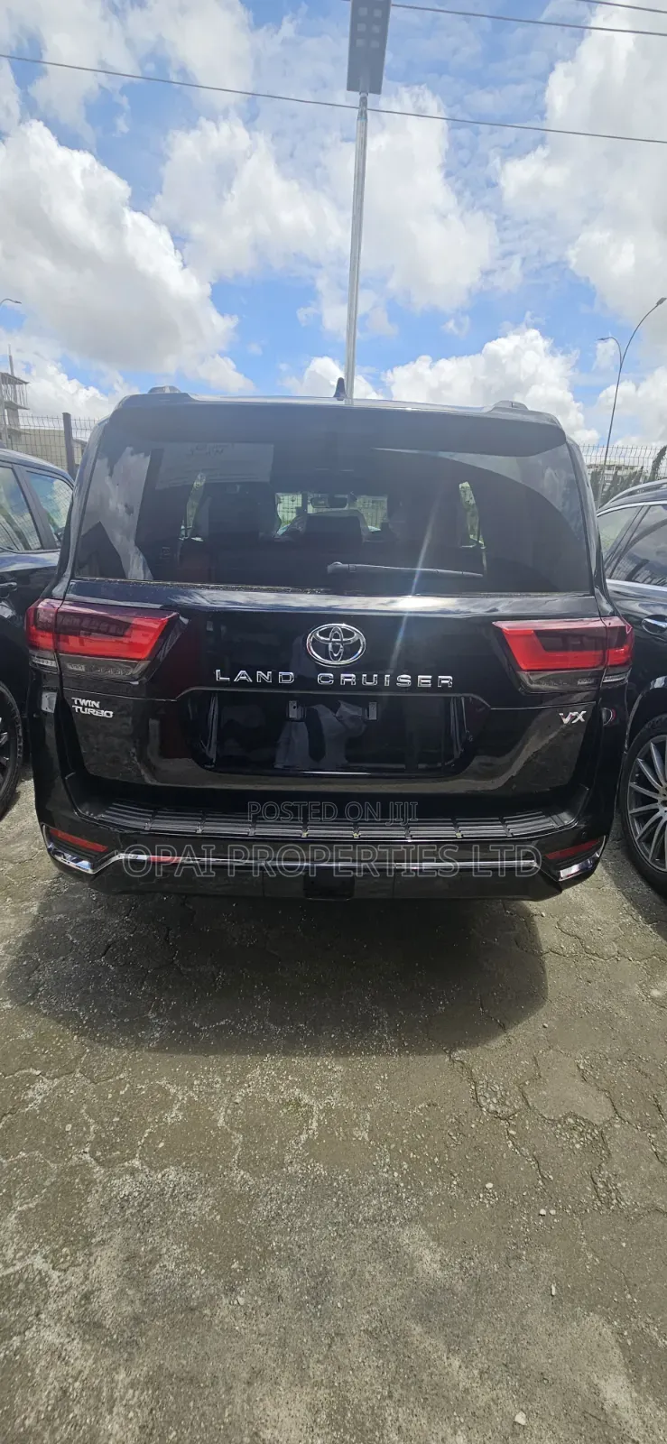 New Toyota Land Cruiser 2025 Black