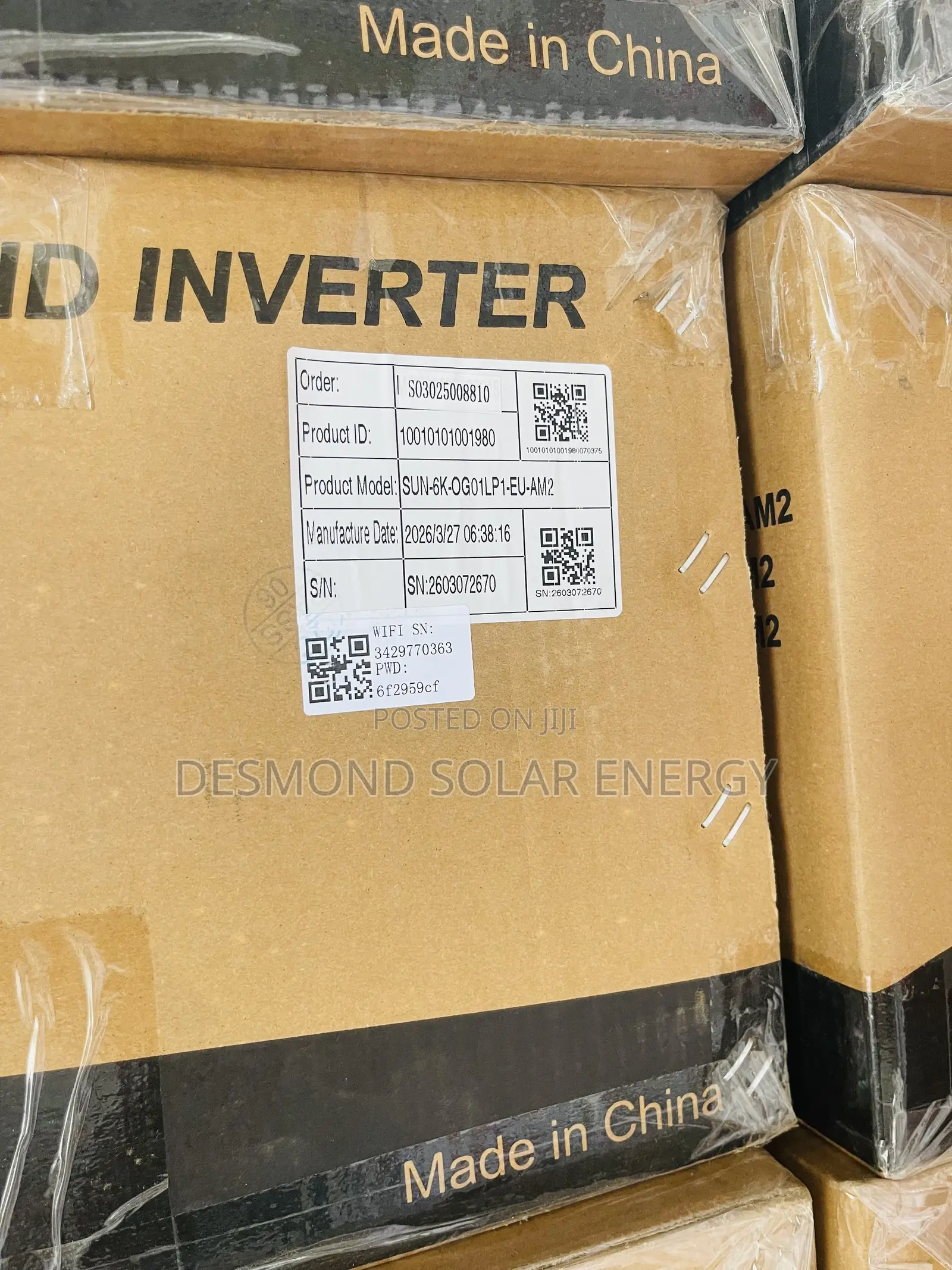 6kva 48v Deye Hybrid Solar inverter Is Now Available in Good Price