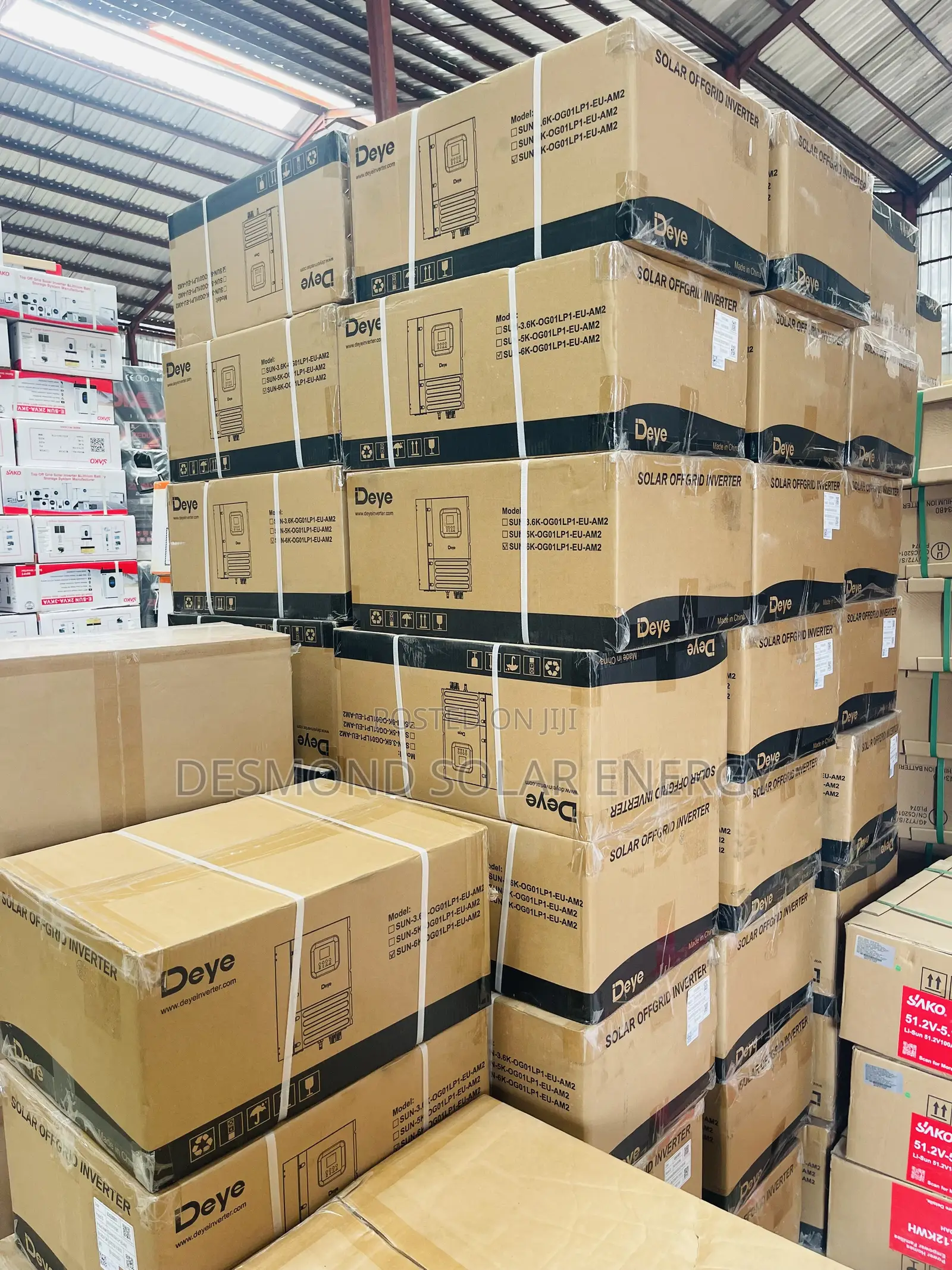 6kva 48v Deye Hybrid Solar inverter Is Now Available in Good Price