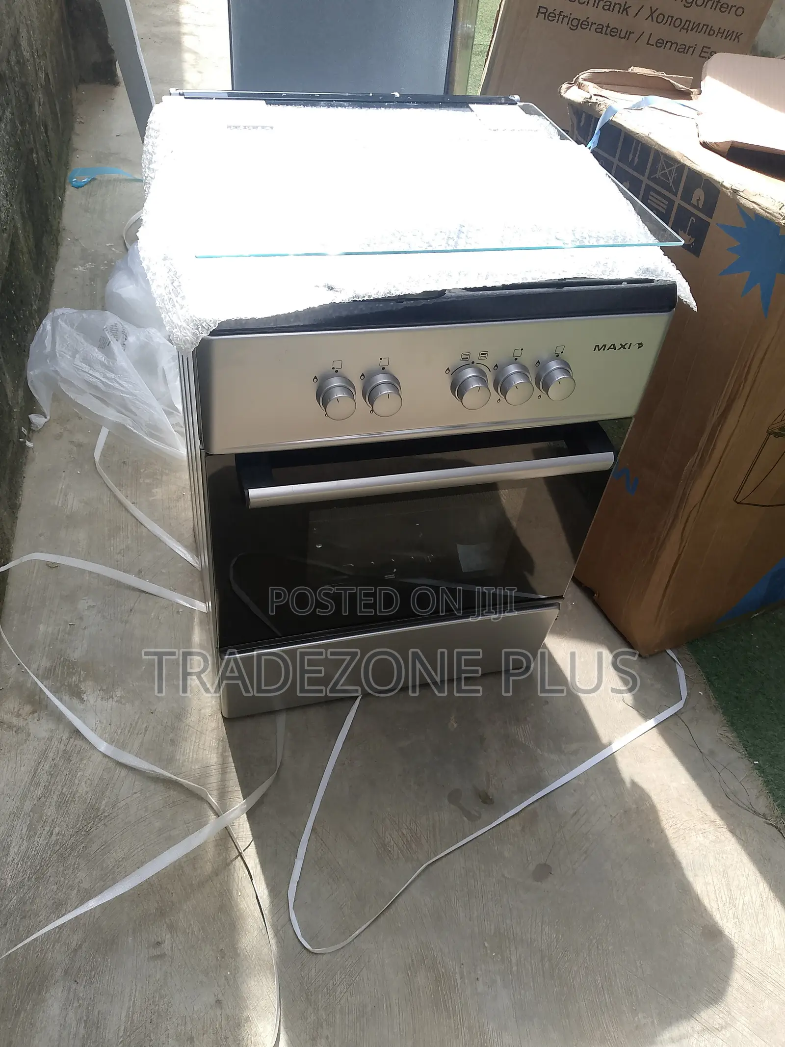 Maxi 6060 4-Burner Standing Gas Cooker – F6B40G2