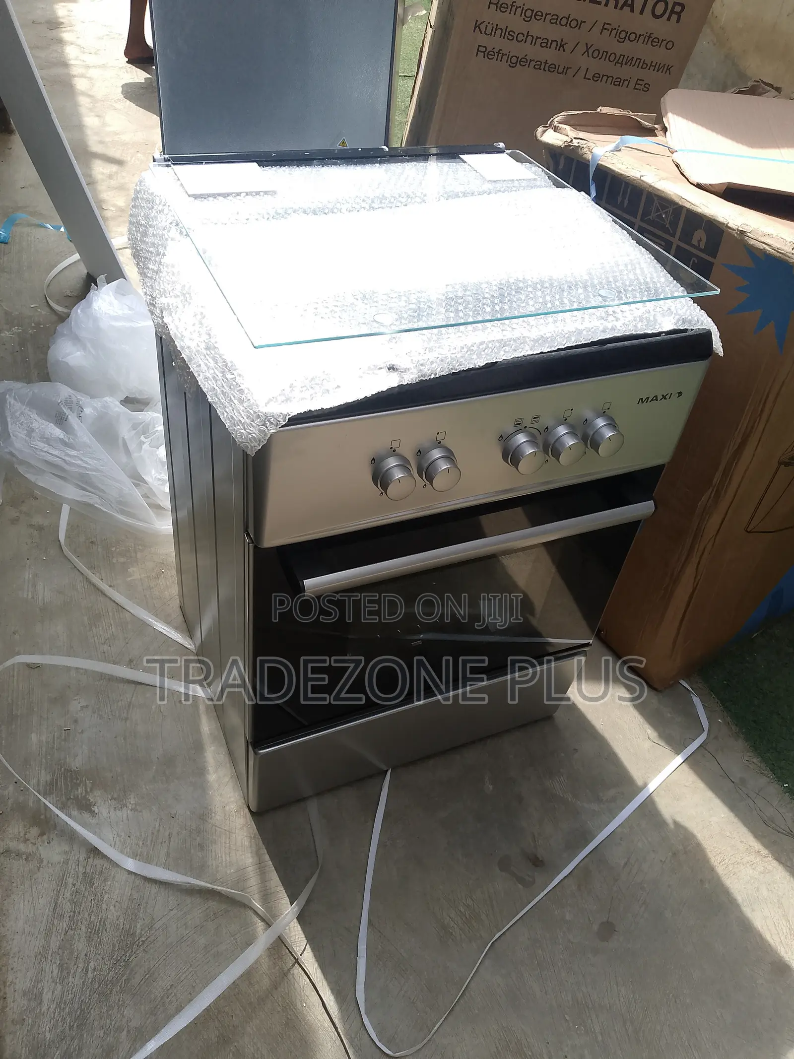 Maxi 6060 4-Burner Standing Gas Cooker – F6B40G2