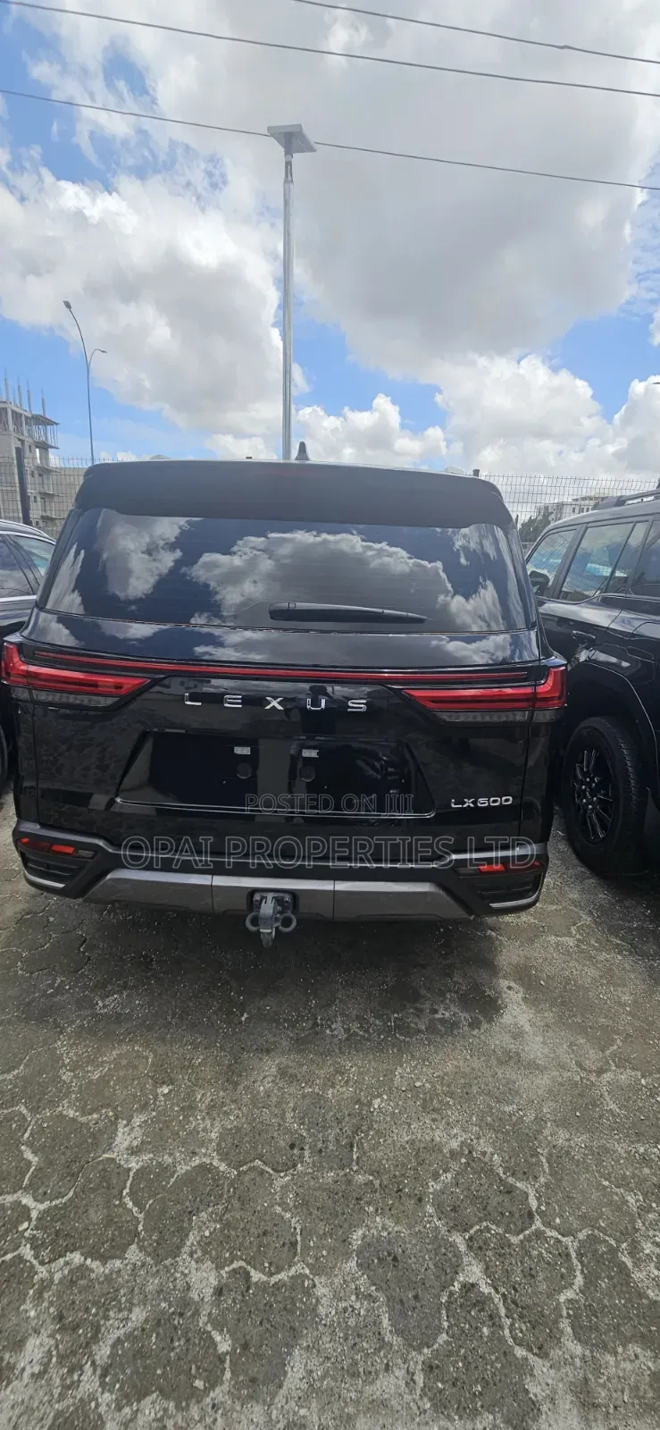 New Lexus LX 500d 2026 Black