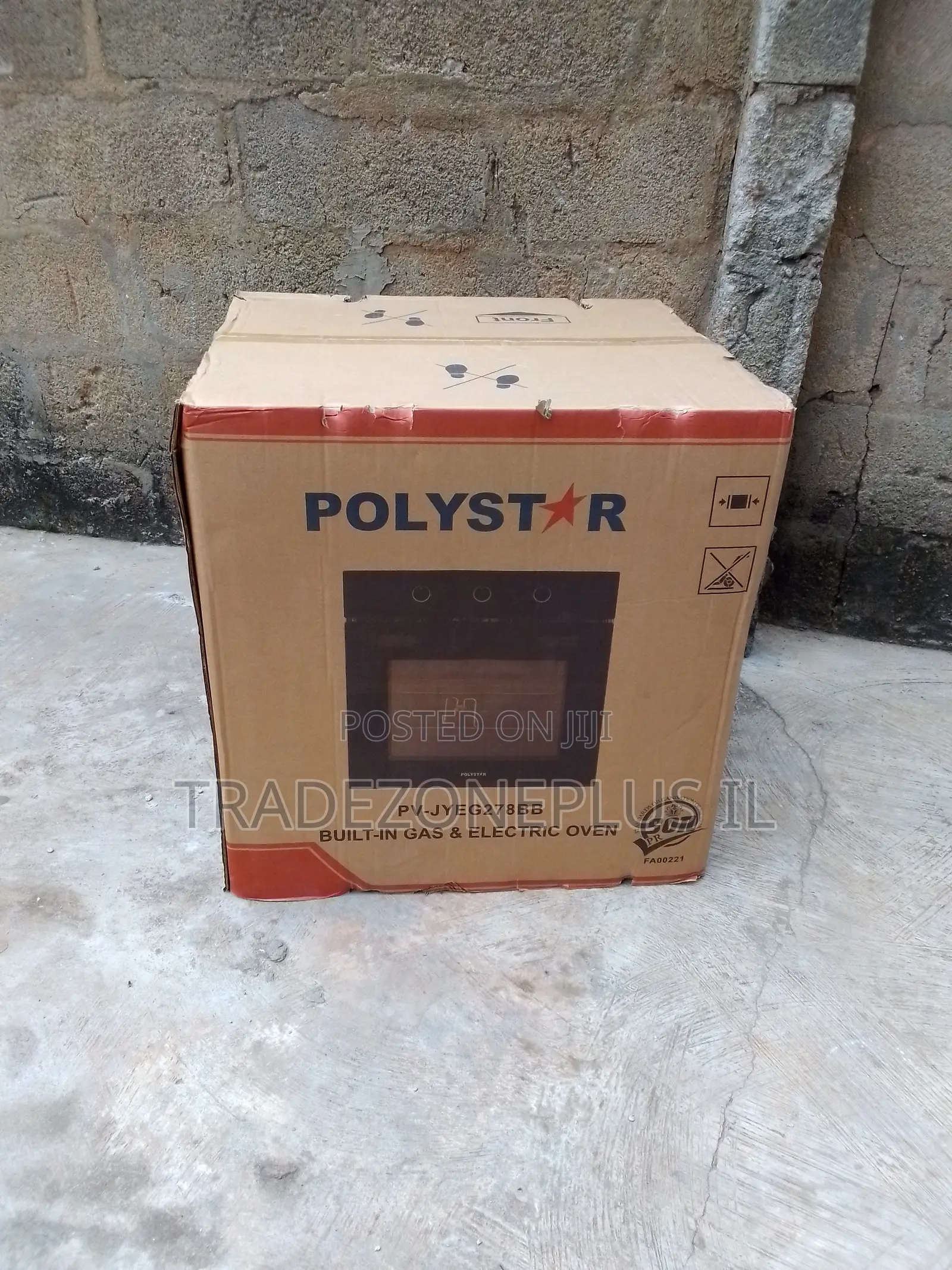 Polystar Dual Fuel Built in Kitchen Oven