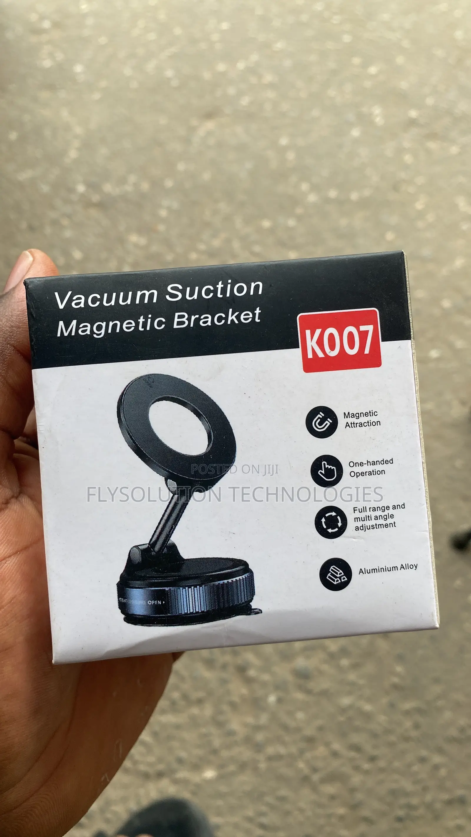  Vacuum Suction Magnetic Phone Holder Bracket