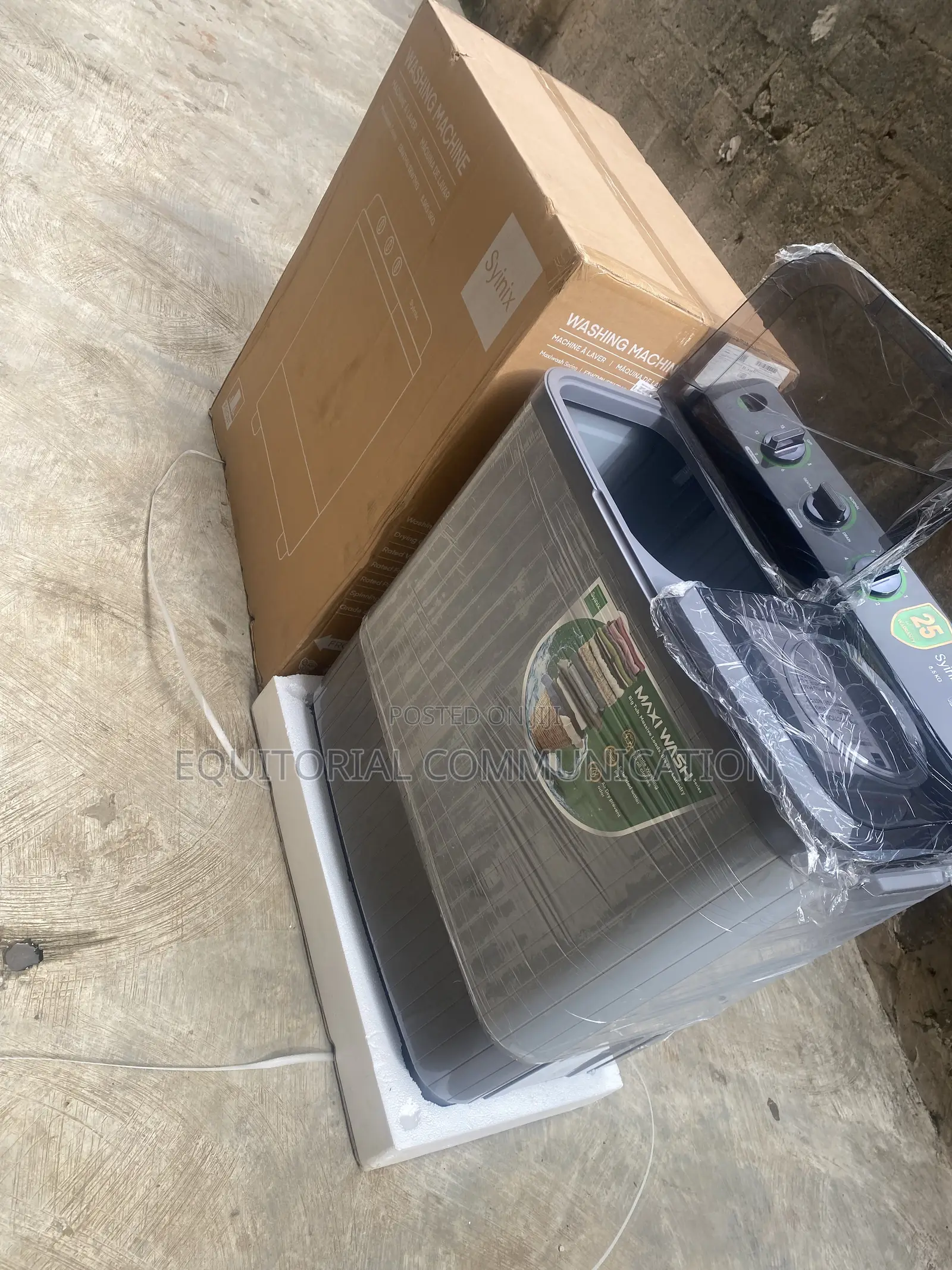 SYINIX E8WTMN Family Size Washing Machine 8.5/5kg