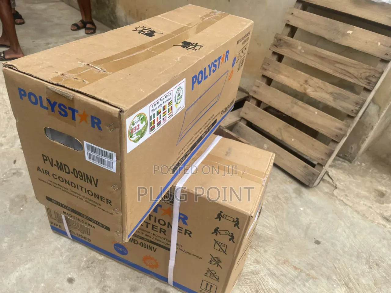 Polystar 1HP Inverter AC Complete Set