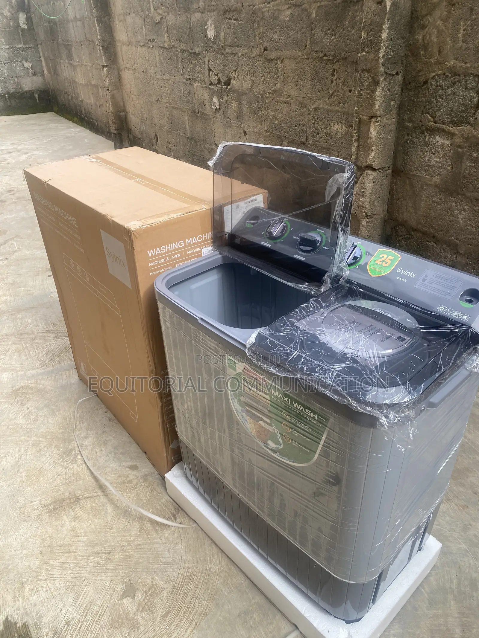 SYINIX 8.5KG Wash 5KG Dry Washer Dryer