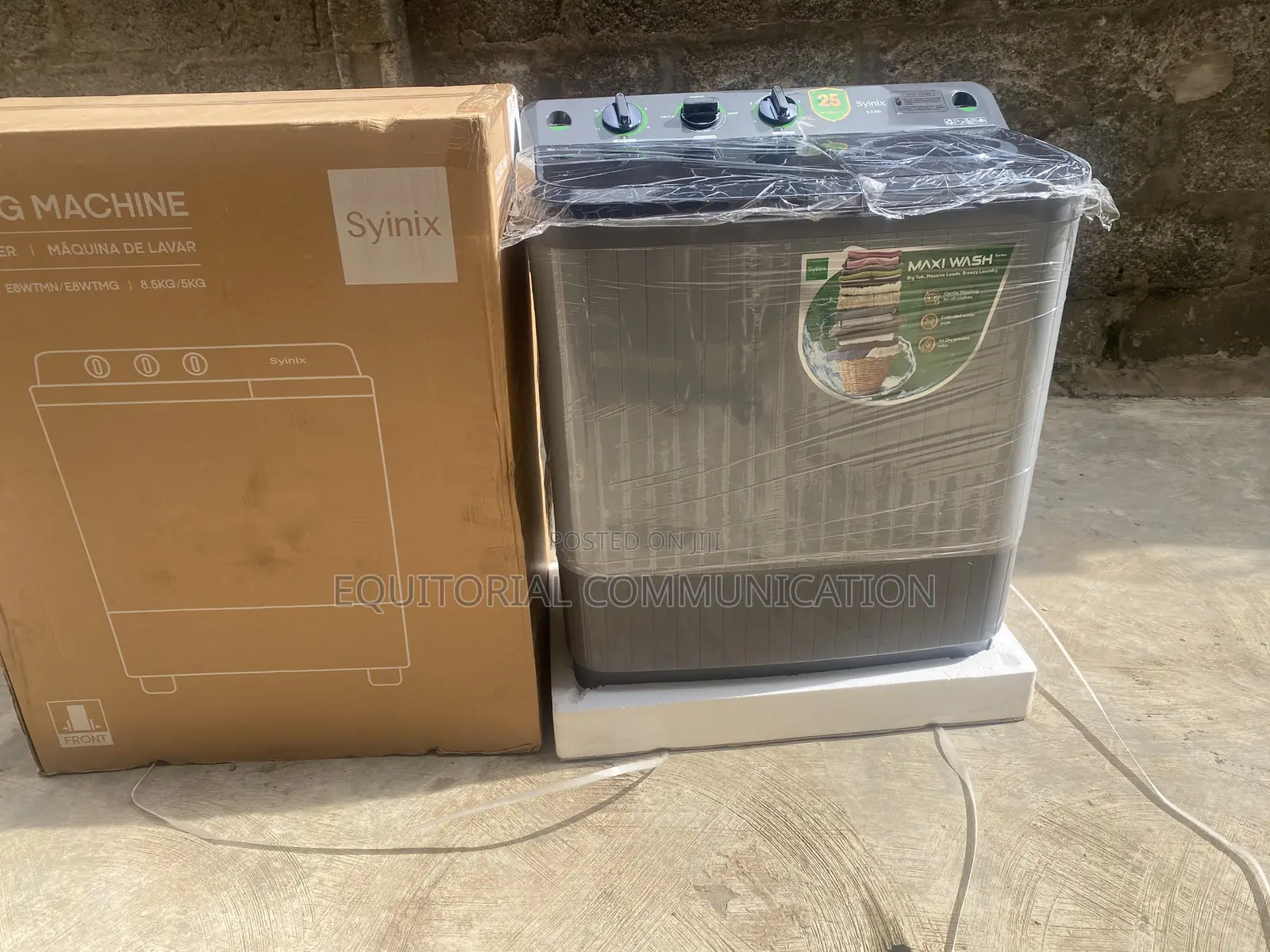 SYINIX E8WTMN Household Washing Machine 8.5/5kg