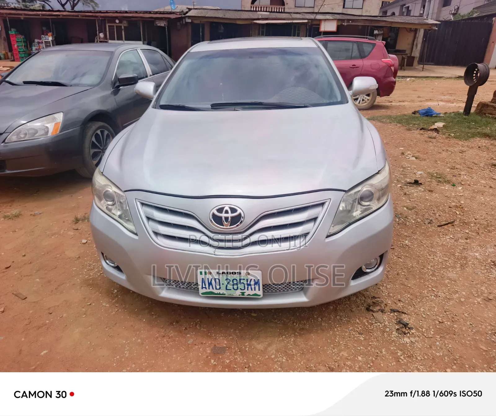 Toyota Camry 2.4 XLE 2008 Silver