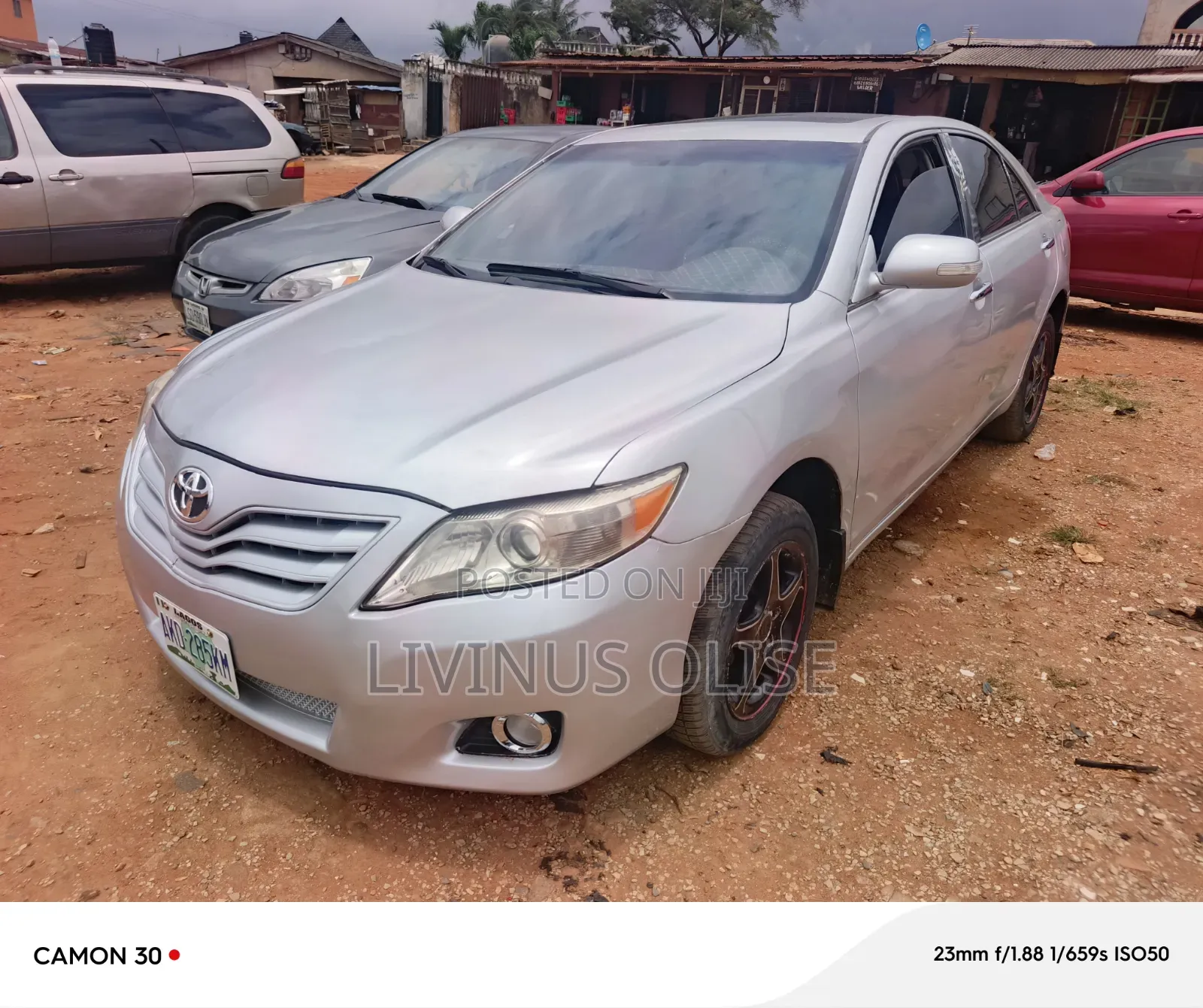 Toyota Camry 2.4 XLE 2008 Silver