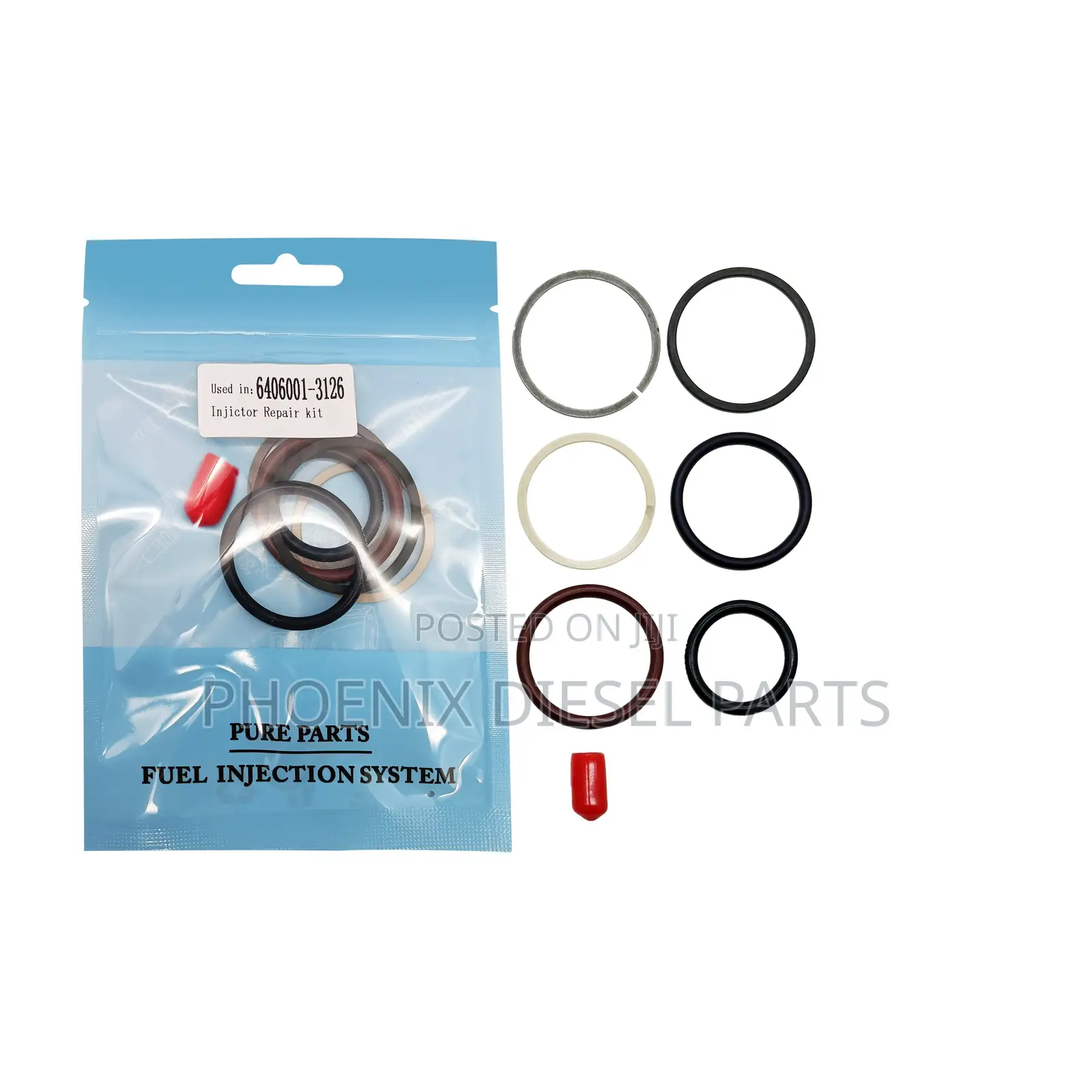 NHBB 3126 Injector External Repair Kit (7-PC Set)