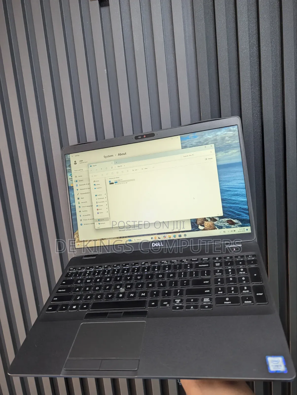 Laptop Dell Latitude 5500 8GB Intel Core i5 SSD 256GB