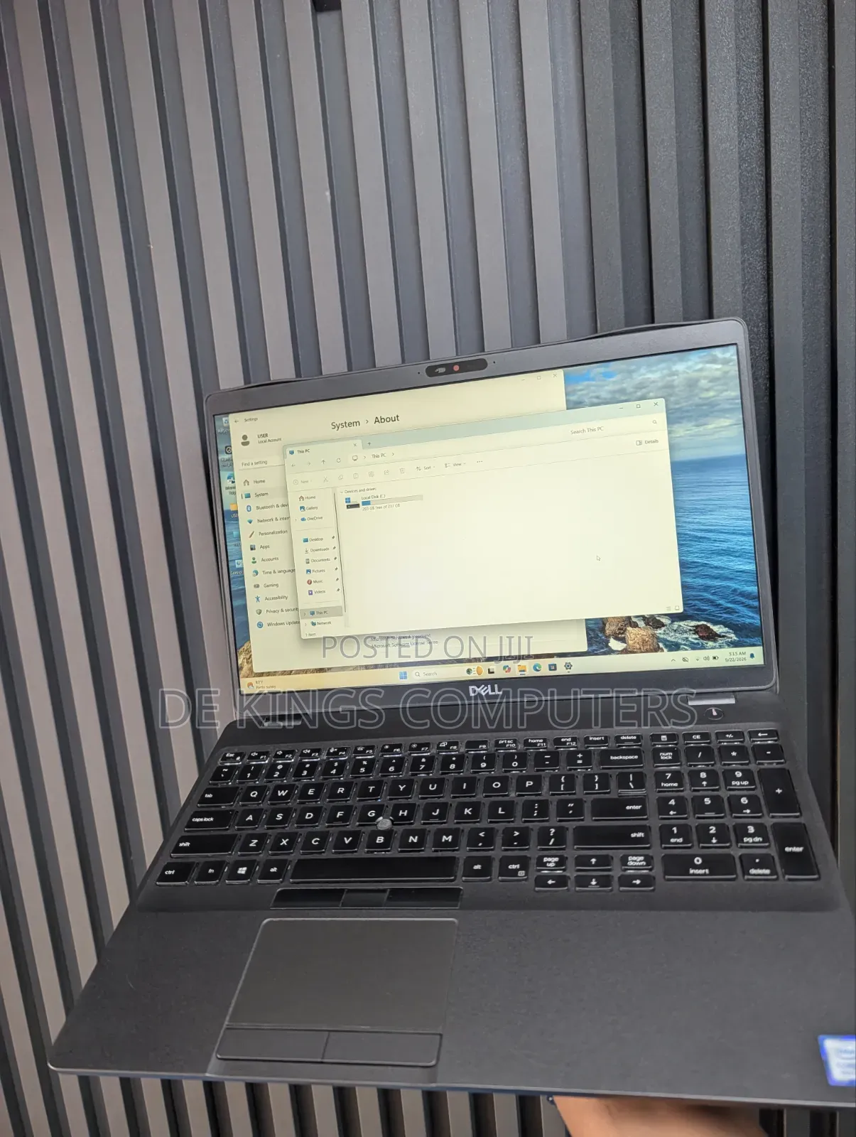 Laptop Dell Latitude 5500 8GB Intel Core i5 SSD 256GB