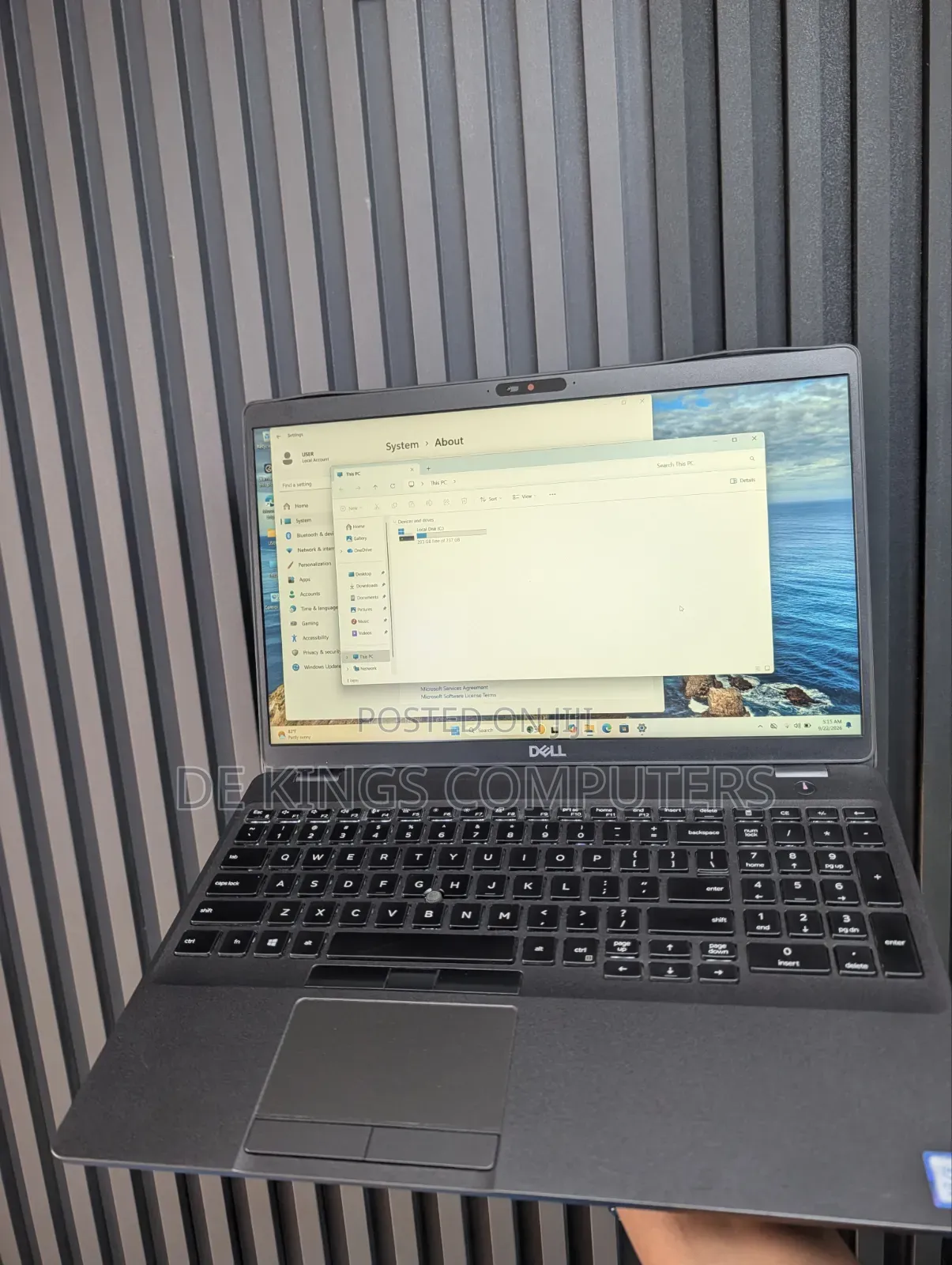 Laptop Dell Latitude 5500 8GB Intel Core i5 SSD 256GB